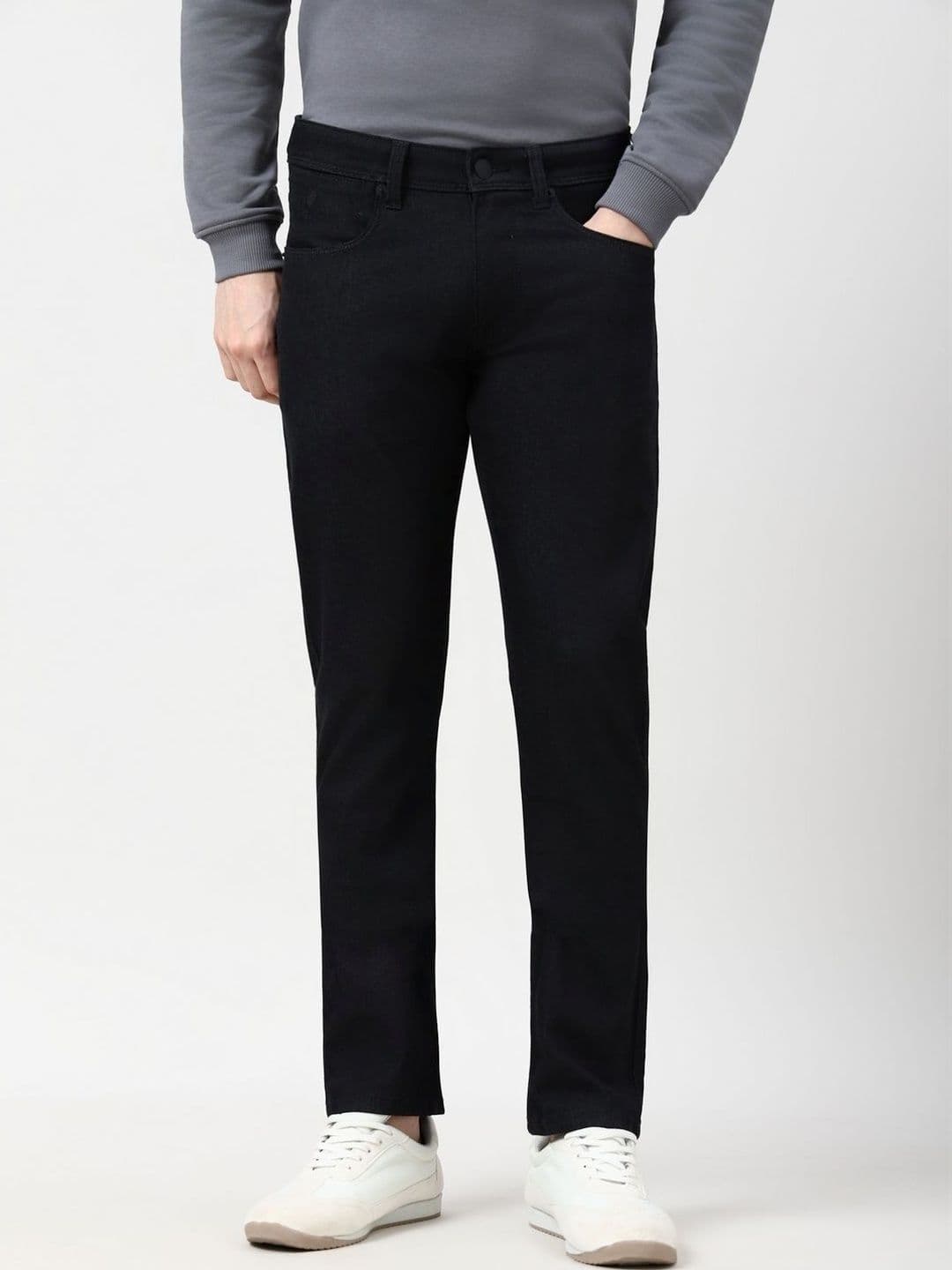 Peter England Casuals Men Slim Fit Mid-Rise Jeans - view 1