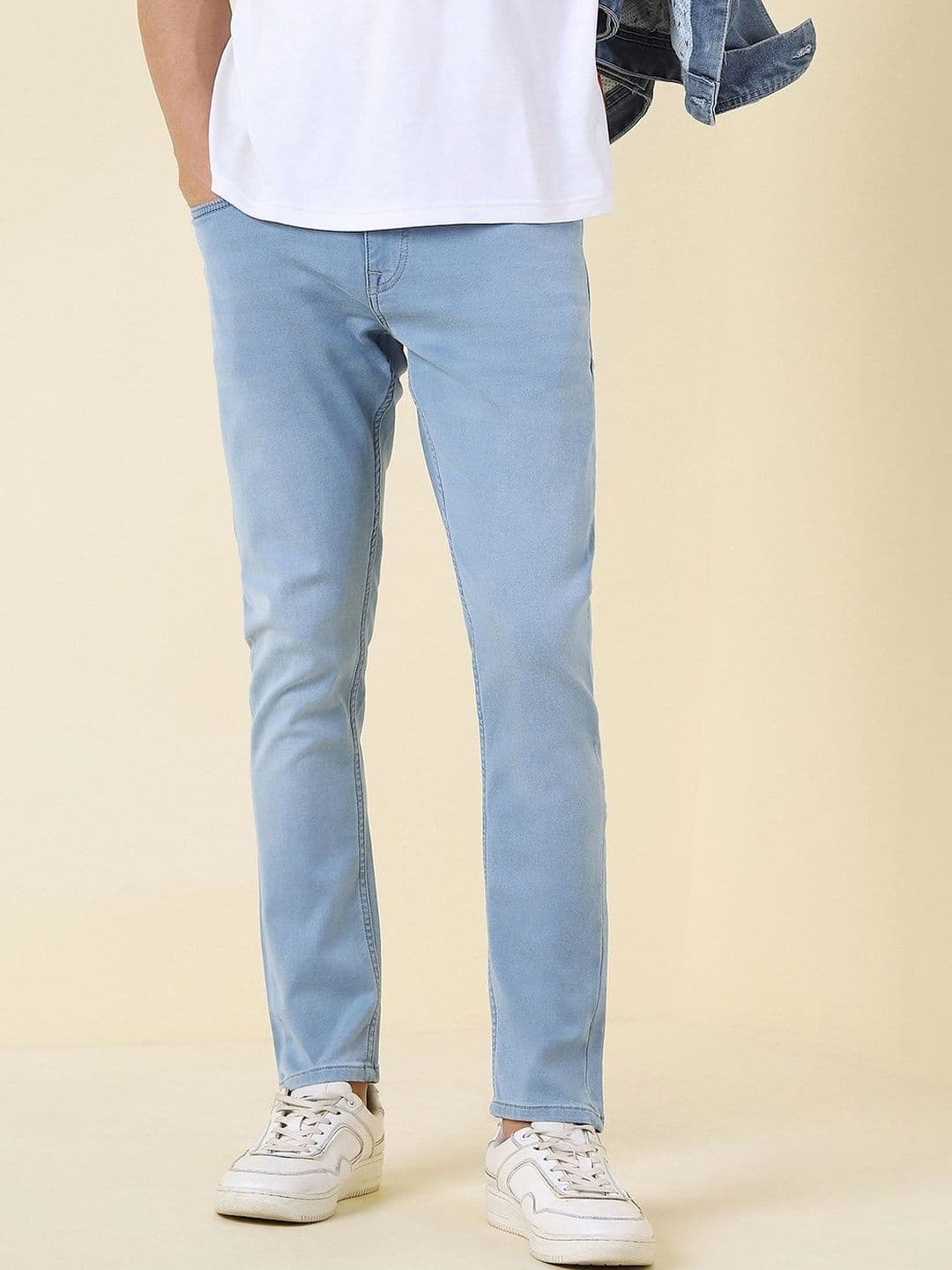 Allen Solly Men Slim Fit Mid-Rise Jeans - view 1