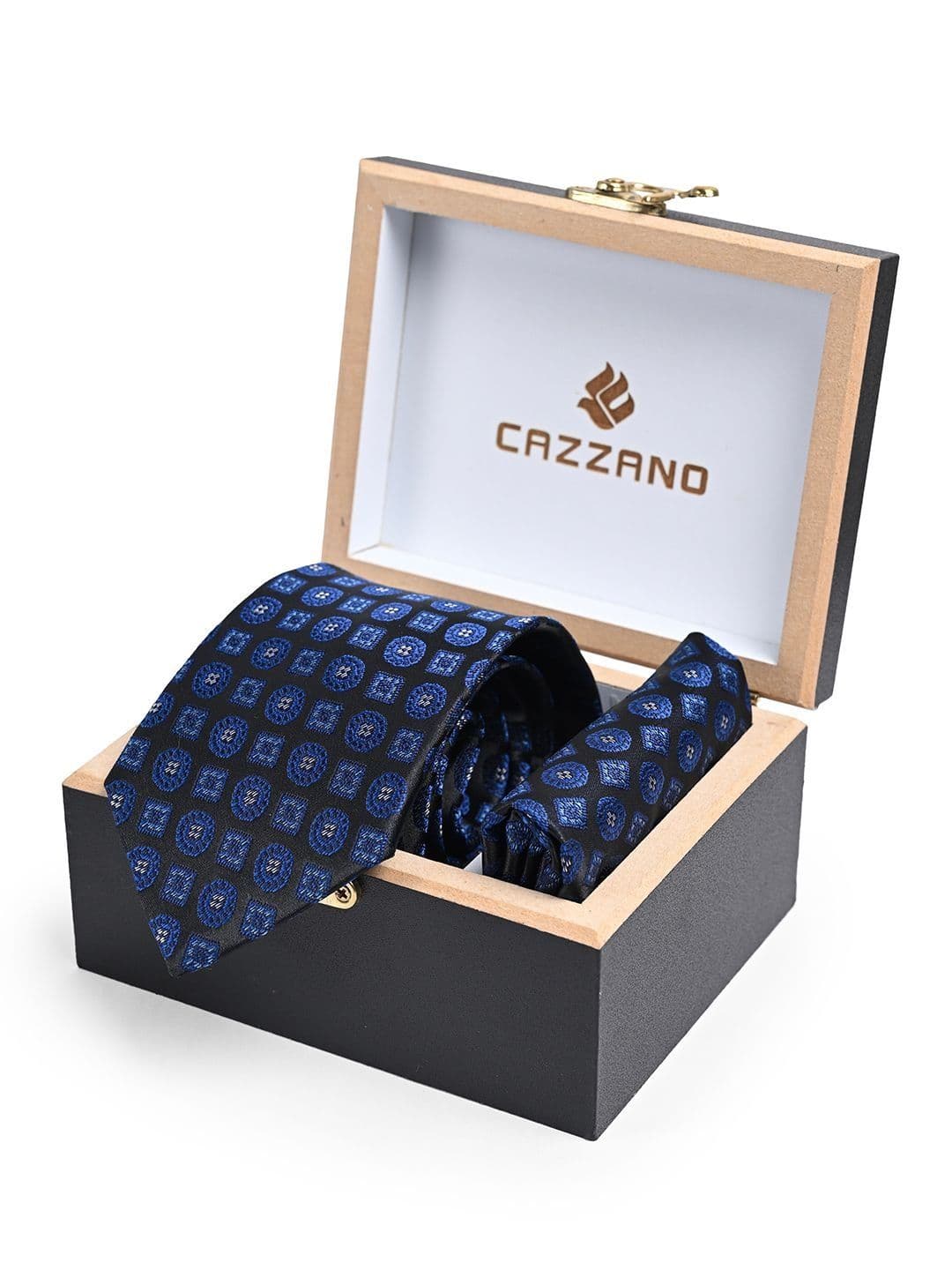 Cazzano Men Printed Skinny Tie - view 1