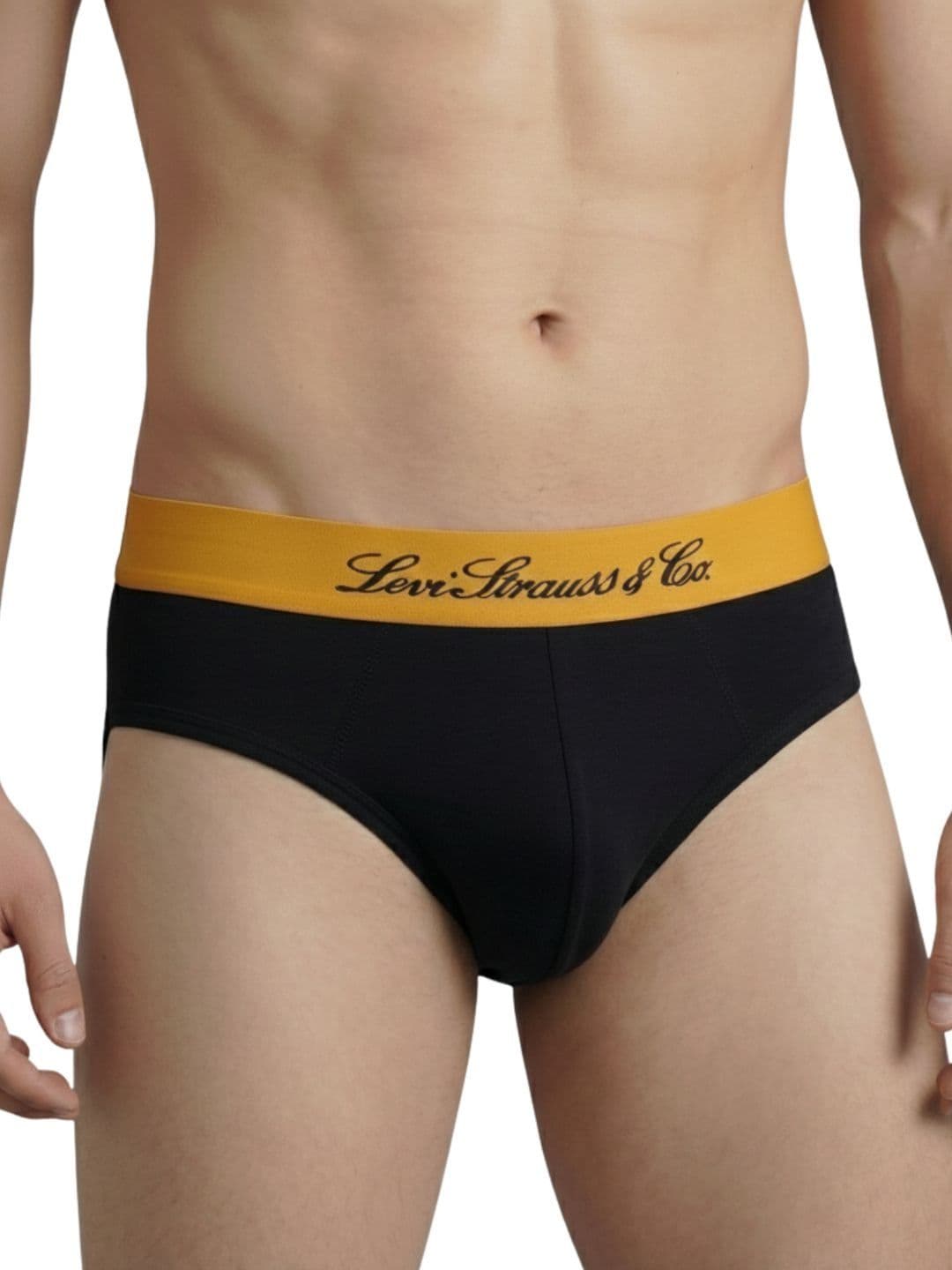 Levis Men Cotton 4-Way Stretch Outer Elastic Waistband Elite Heritage Brief 073 - view 1