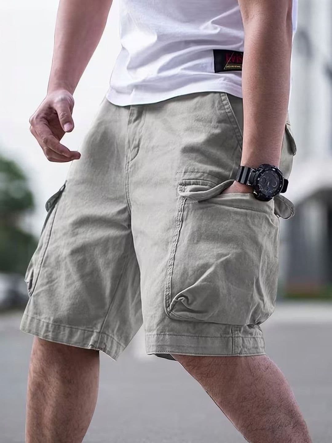 COMBRAIDED Men Cargo Shorts - view 1