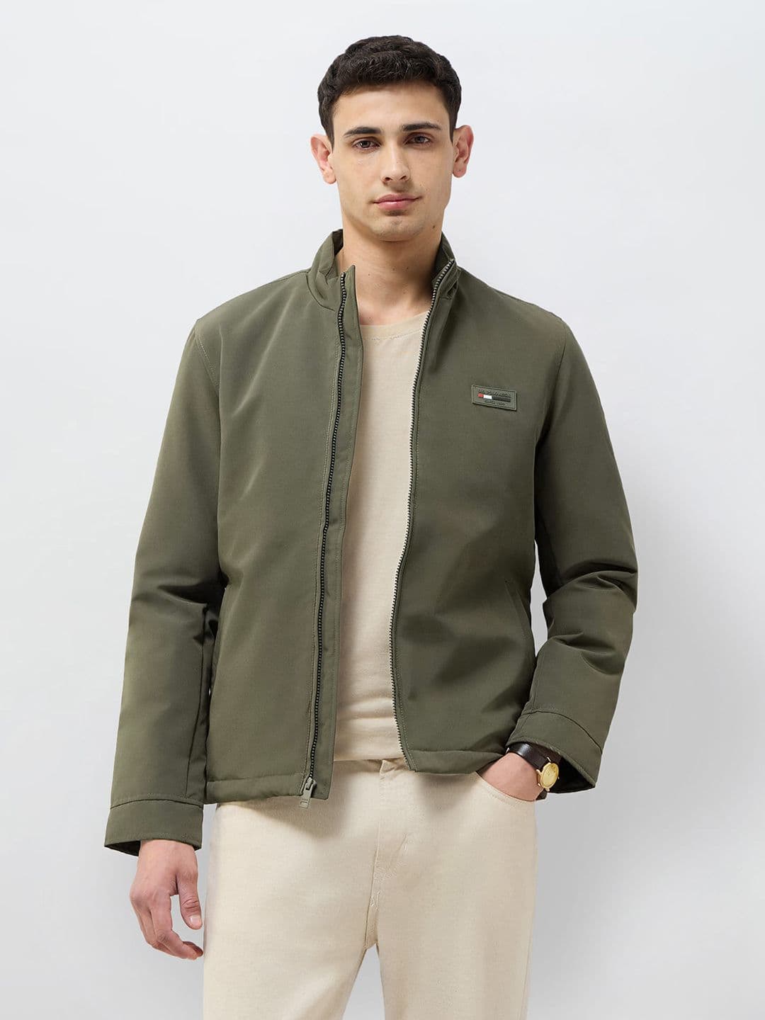 U.S. Polo Assn. Mock Collar Padded Jacket - view 1