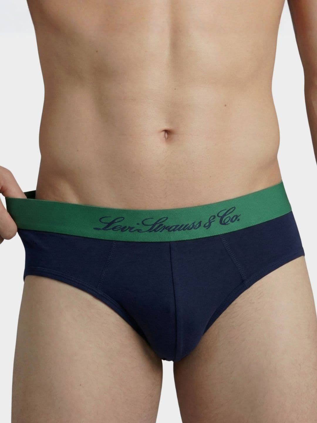 Levis Men Cotton 4-Way Stretch Outer Elastic Waistband Elite Heritage Brief 073 - view 1