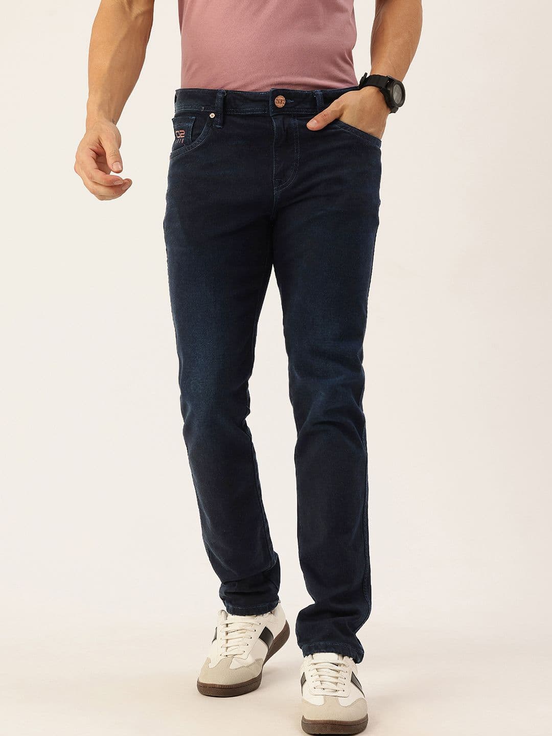 Integriti Men Slim Fit Light Fade Stretchable Jeans - view 1
