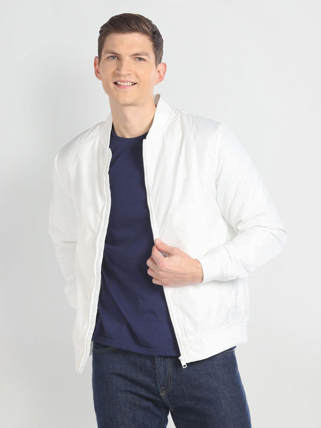 U.S. Polo Assn. Denim Co. Light Weight Bomber Jacket - view 1