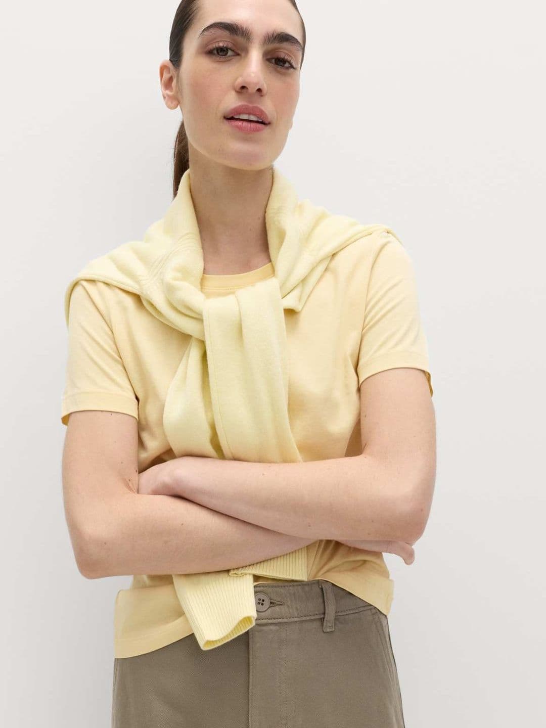Marks & Spencer Pure Cotton T-Shirt - view 1