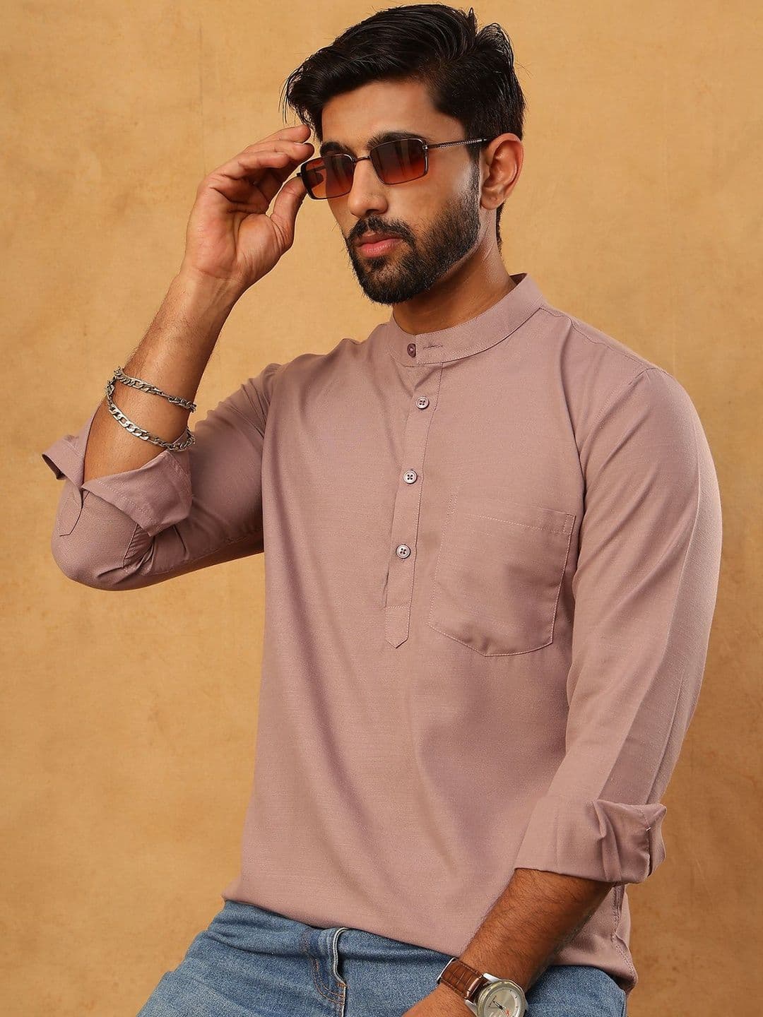 Anouk Rustic Men Kurta - view 1