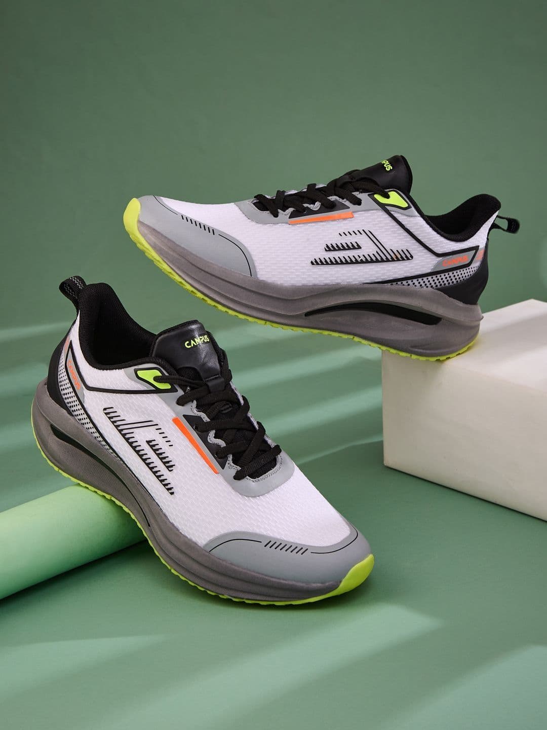 Campus STRUT Men Mesh Running Non-Marking Shoes - view 1
