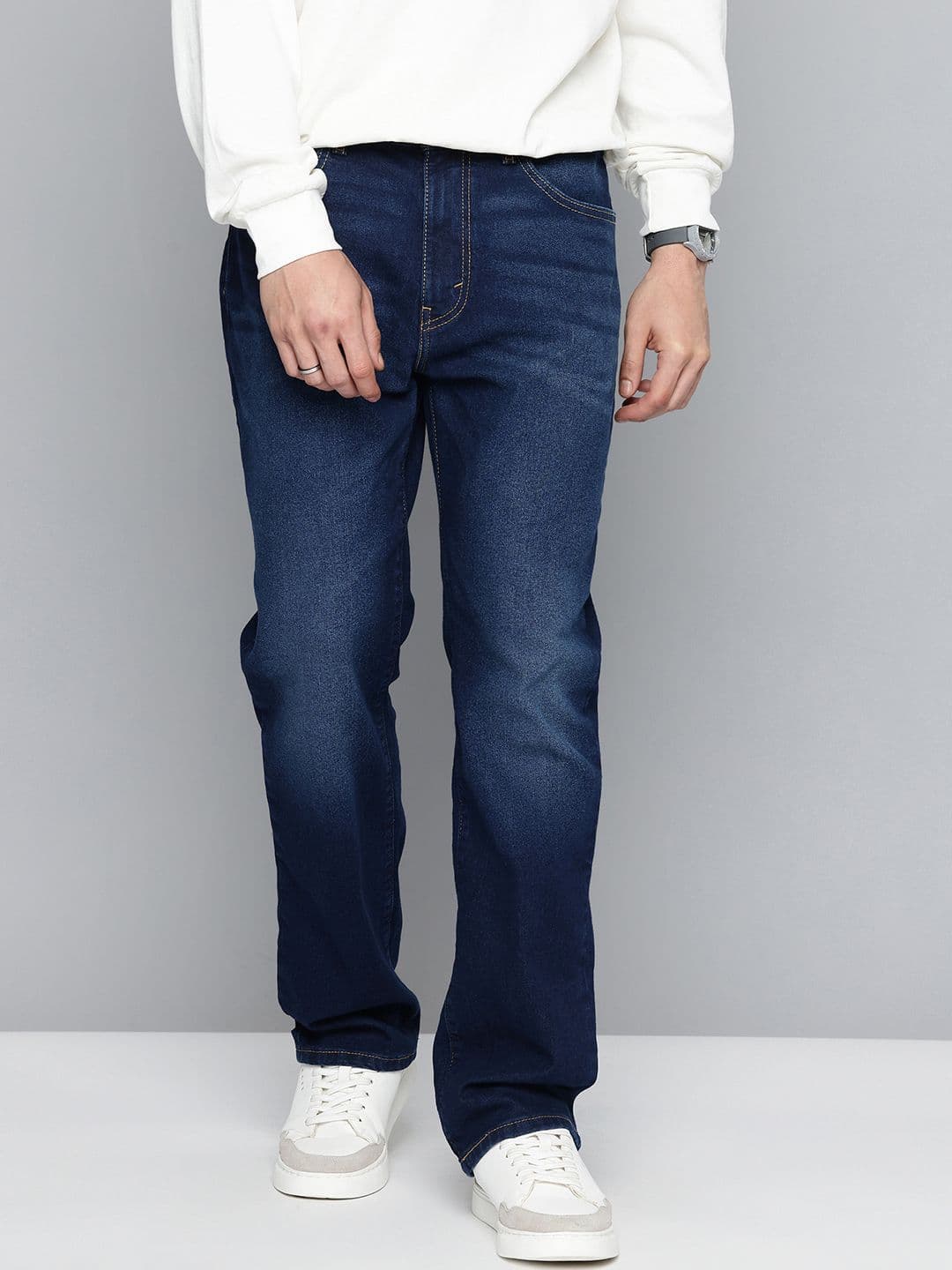 Levis Men 517 Bootcut Light Fade Stretchable Jeans - view 1