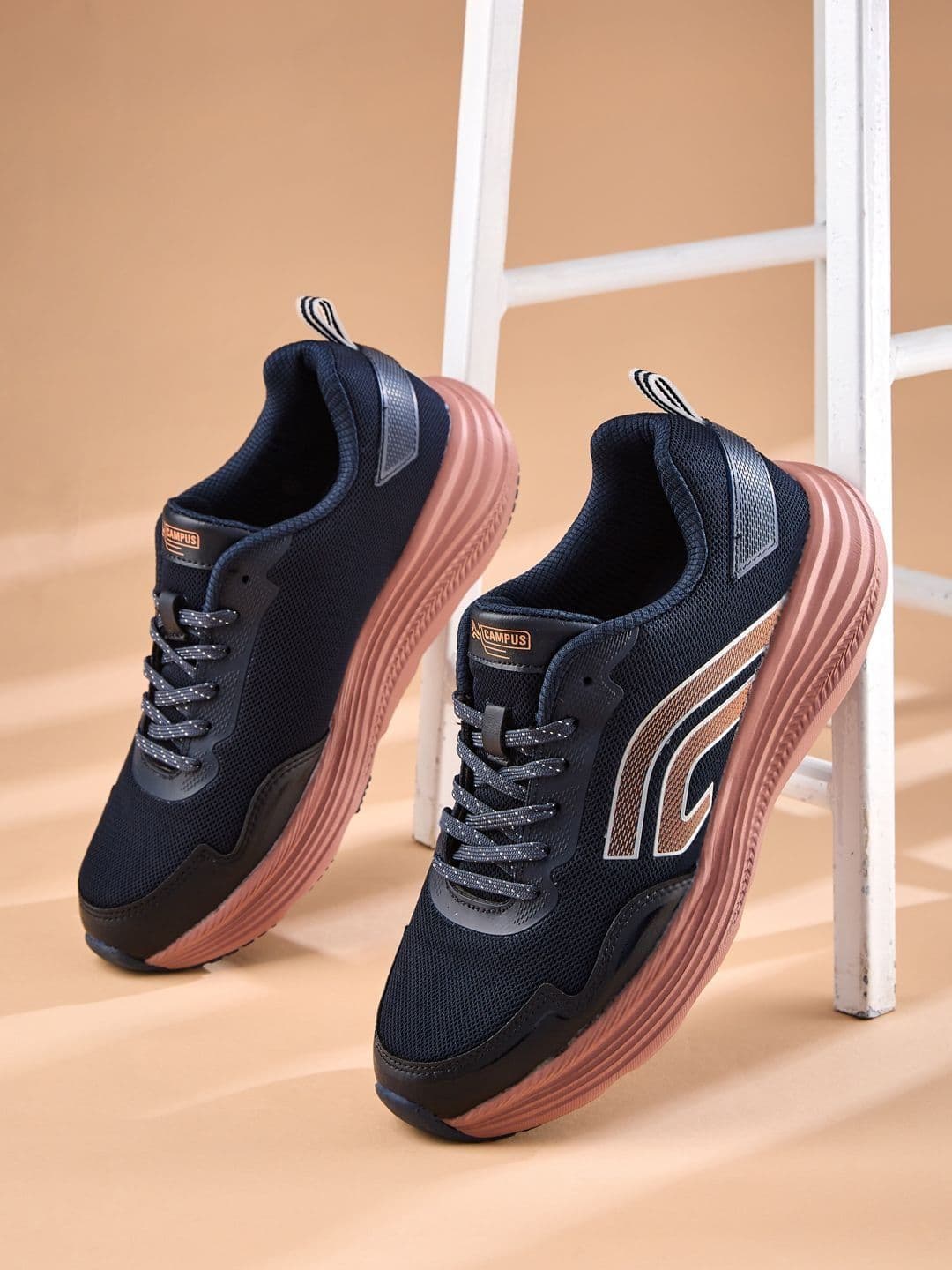 Campus DIRECT Men Mesh Running Non-Marking Shoes - view 1