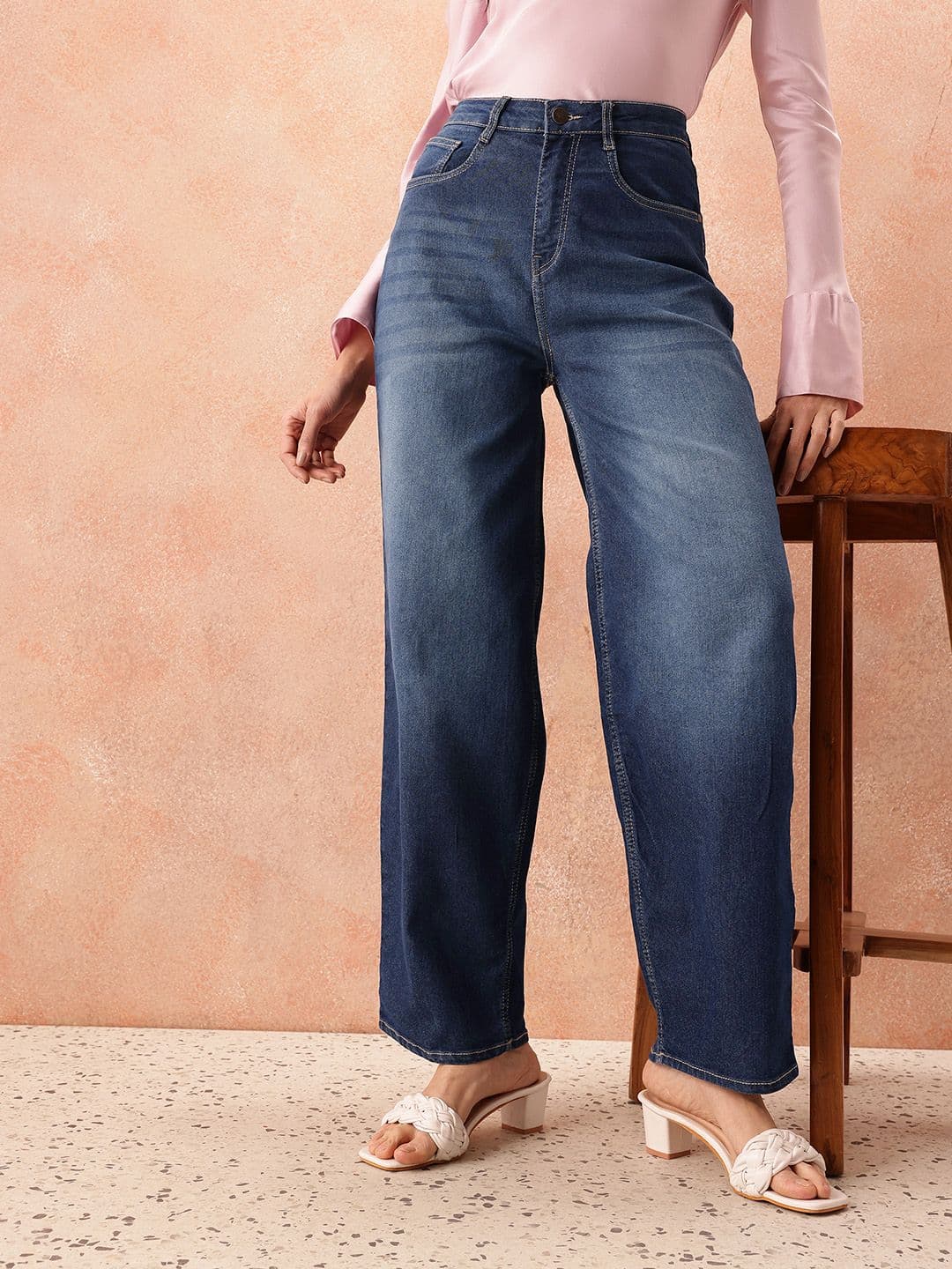 all about you Women Mid-Rise Light Fade Stretchable Jeans - view 1