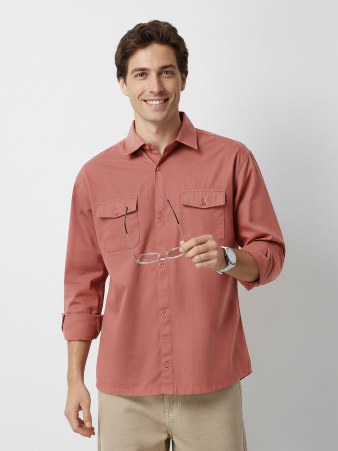 Mast & Harbour Soft Touch Oversize Shirt - view 1