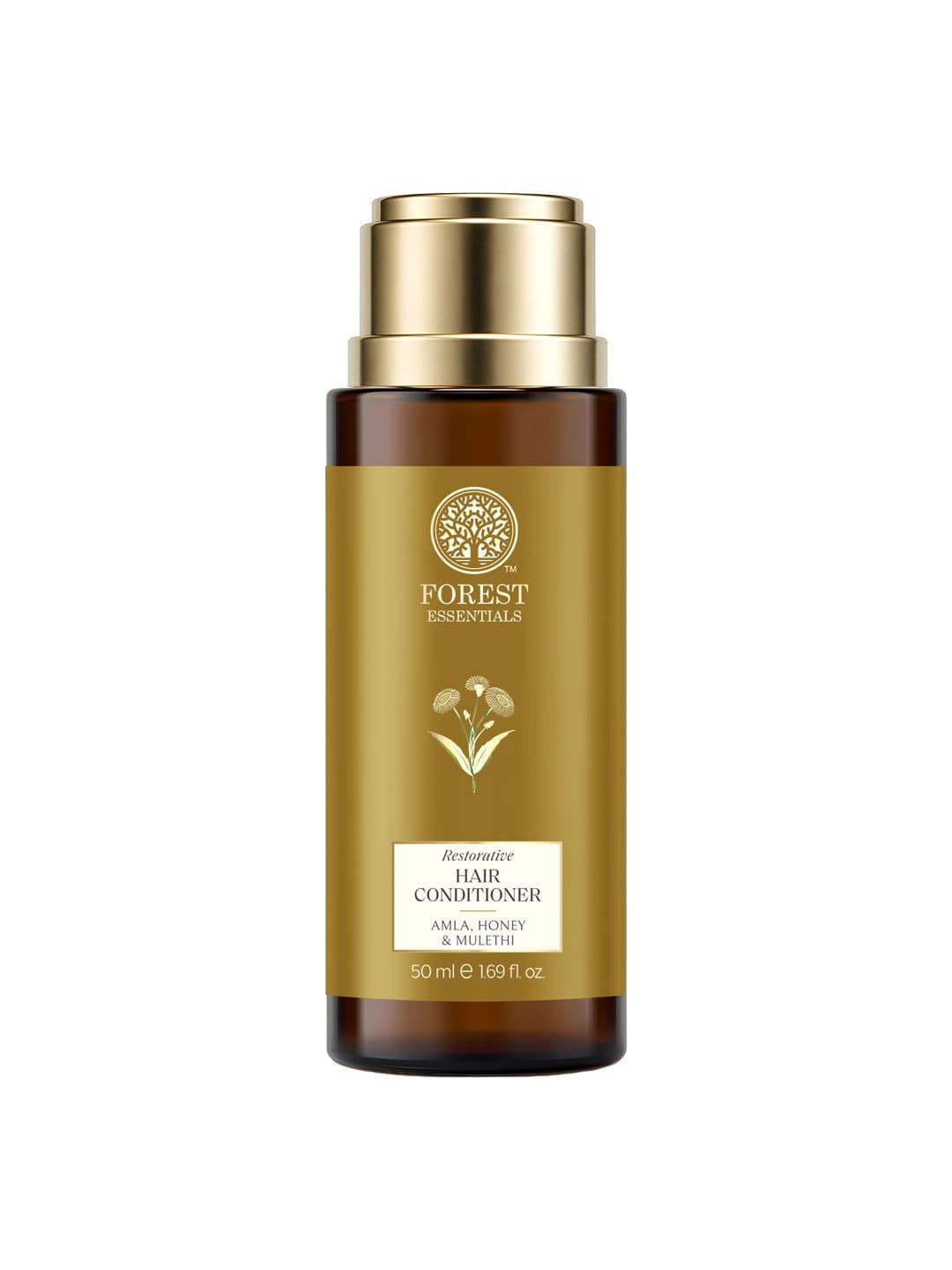 Forest Essentials Travel Size Hair Conditioner Amla Honey & Mulethi For Shiny Hair - 50ml - view 1