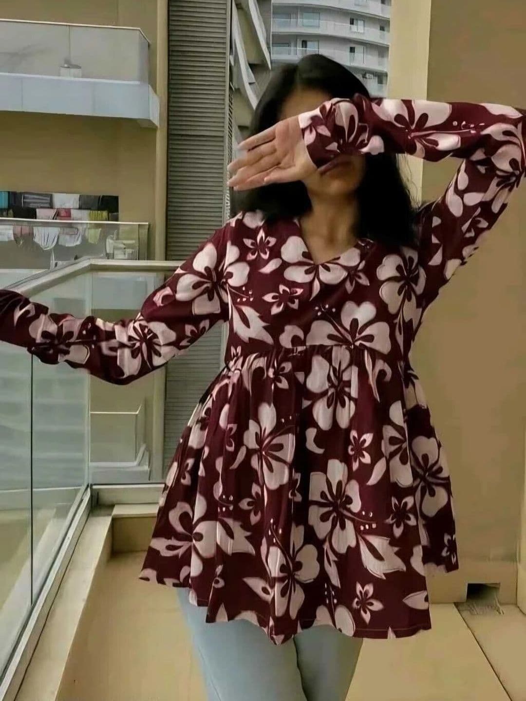 Chasvi Women Floral Printed Floral Kurta - view 1