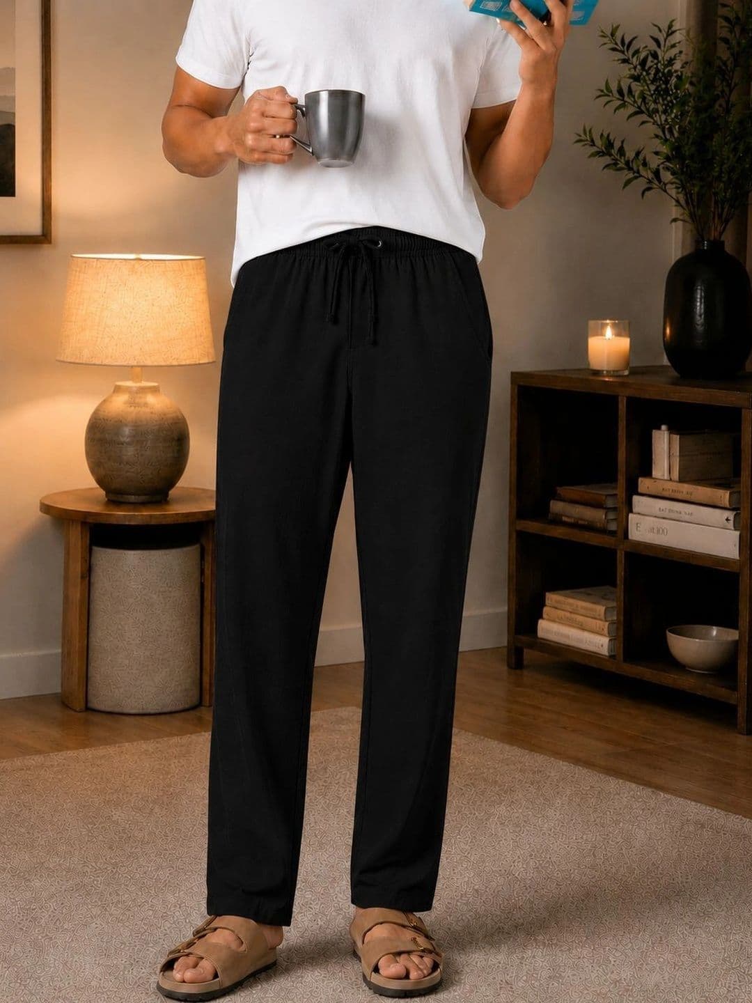 PB & J Men Straight-Leg Lounge Pants - view 1
