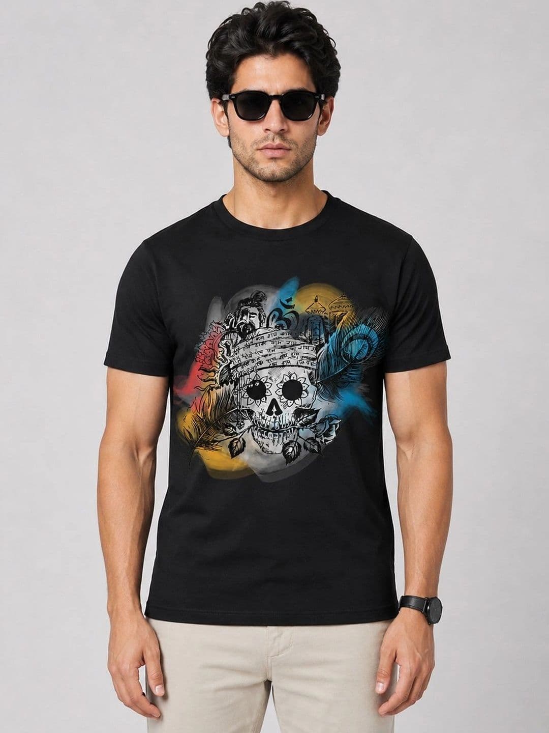 KAVYARA Men Printed T-shirt - view 1