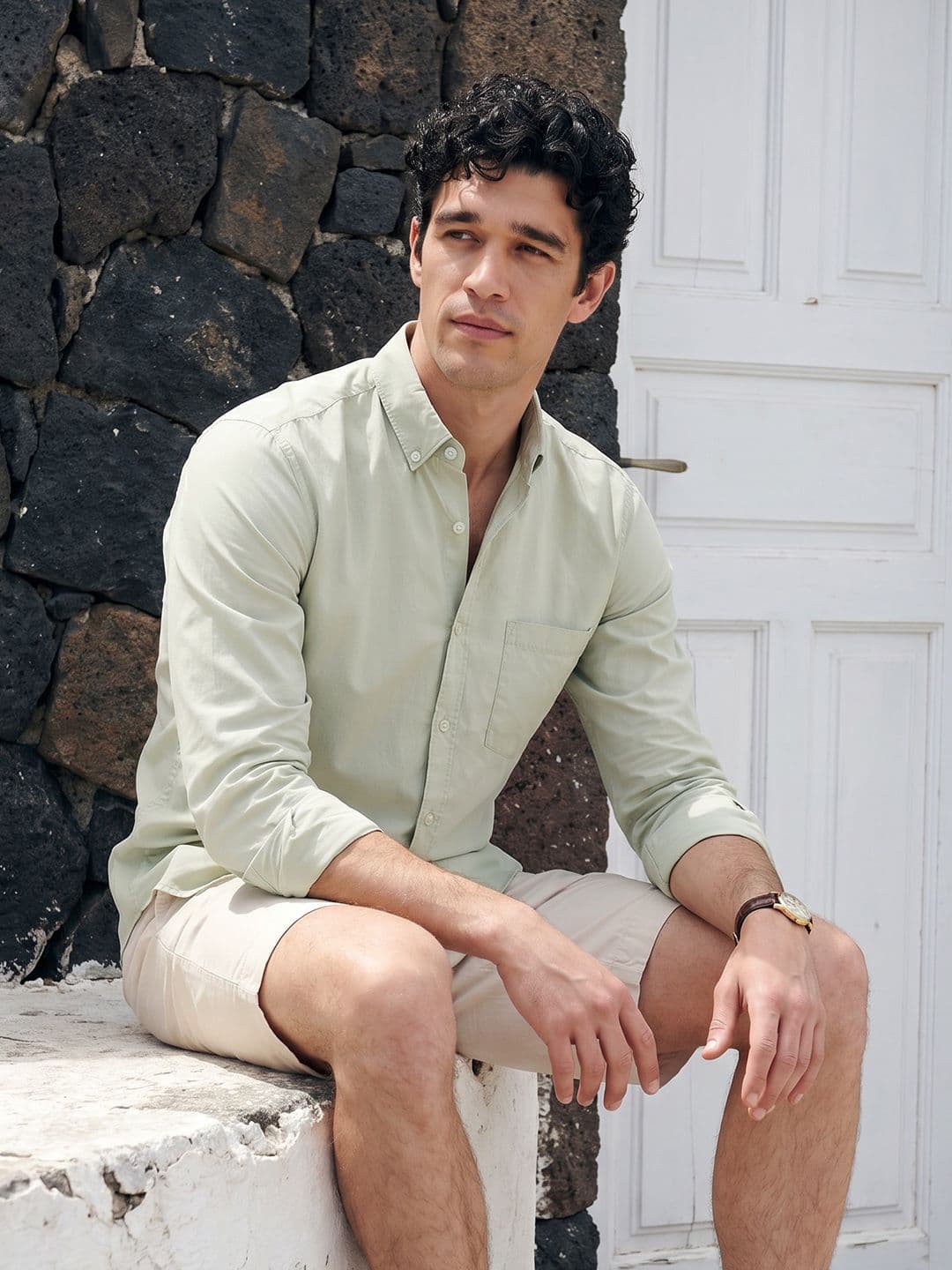 Mast & Harbour Pure Cotton Casual Shirt - view 1