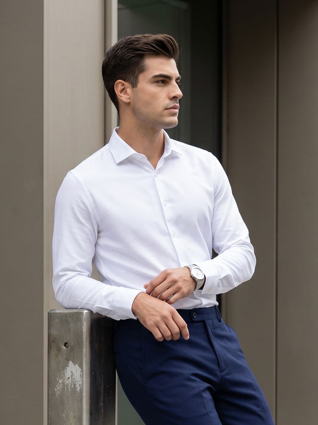 INVICTUS Men Woven Formal Trousers - view 1