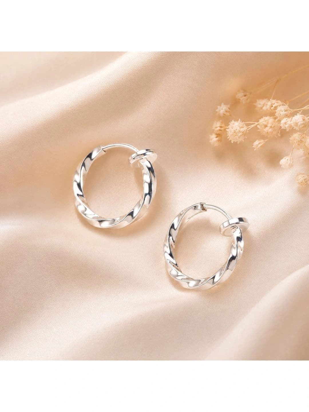 SALTY Stainless Steel Hoop Earrings