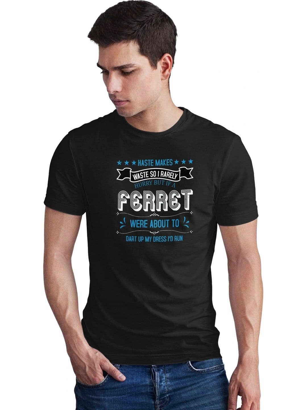 Seekbuylove Men Typography Printed Bio Finish T-shirt - view 1
