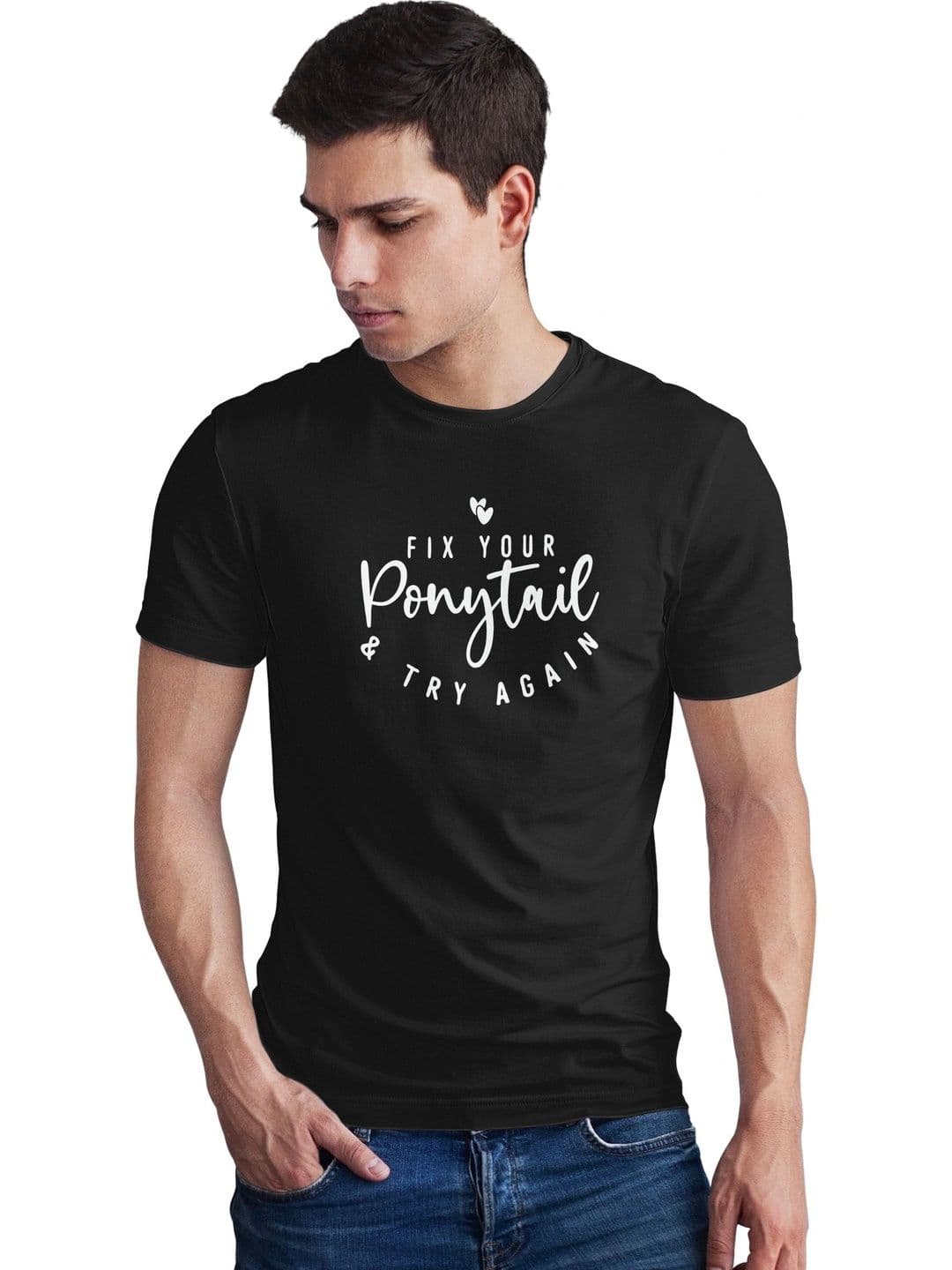Seekbuylove Men Typography Printed Bio Finish T-shirt - view 1
