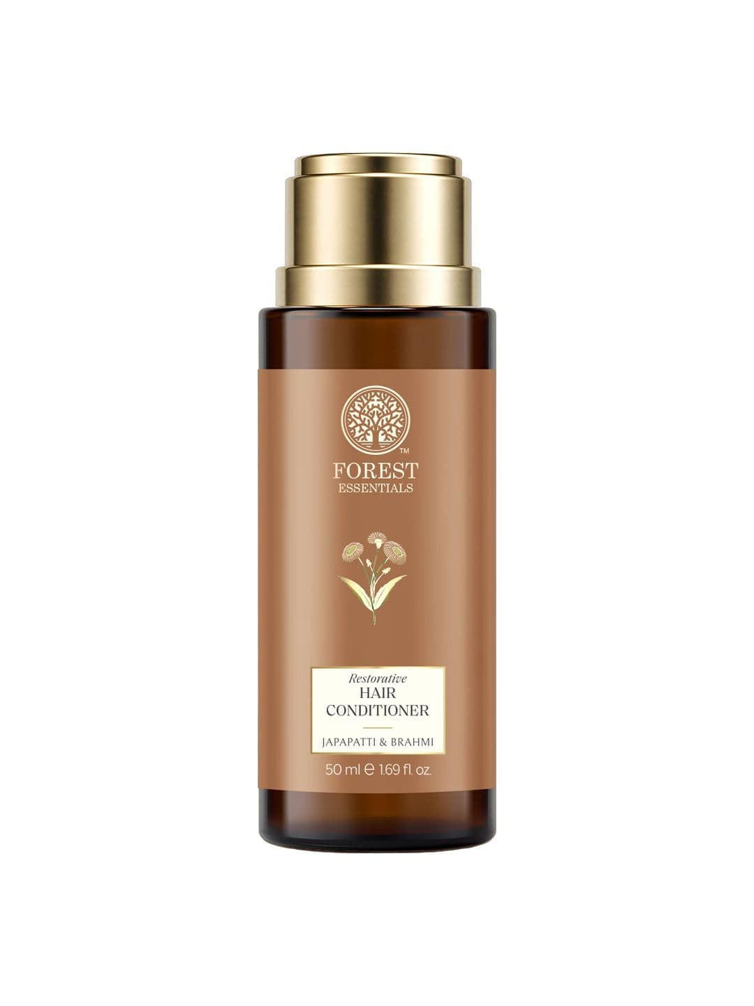 Forest Essentials Travel Hair Conditioner Japapatti & Brahmi For Dry & Frizzy Hair - 50ml - view 1