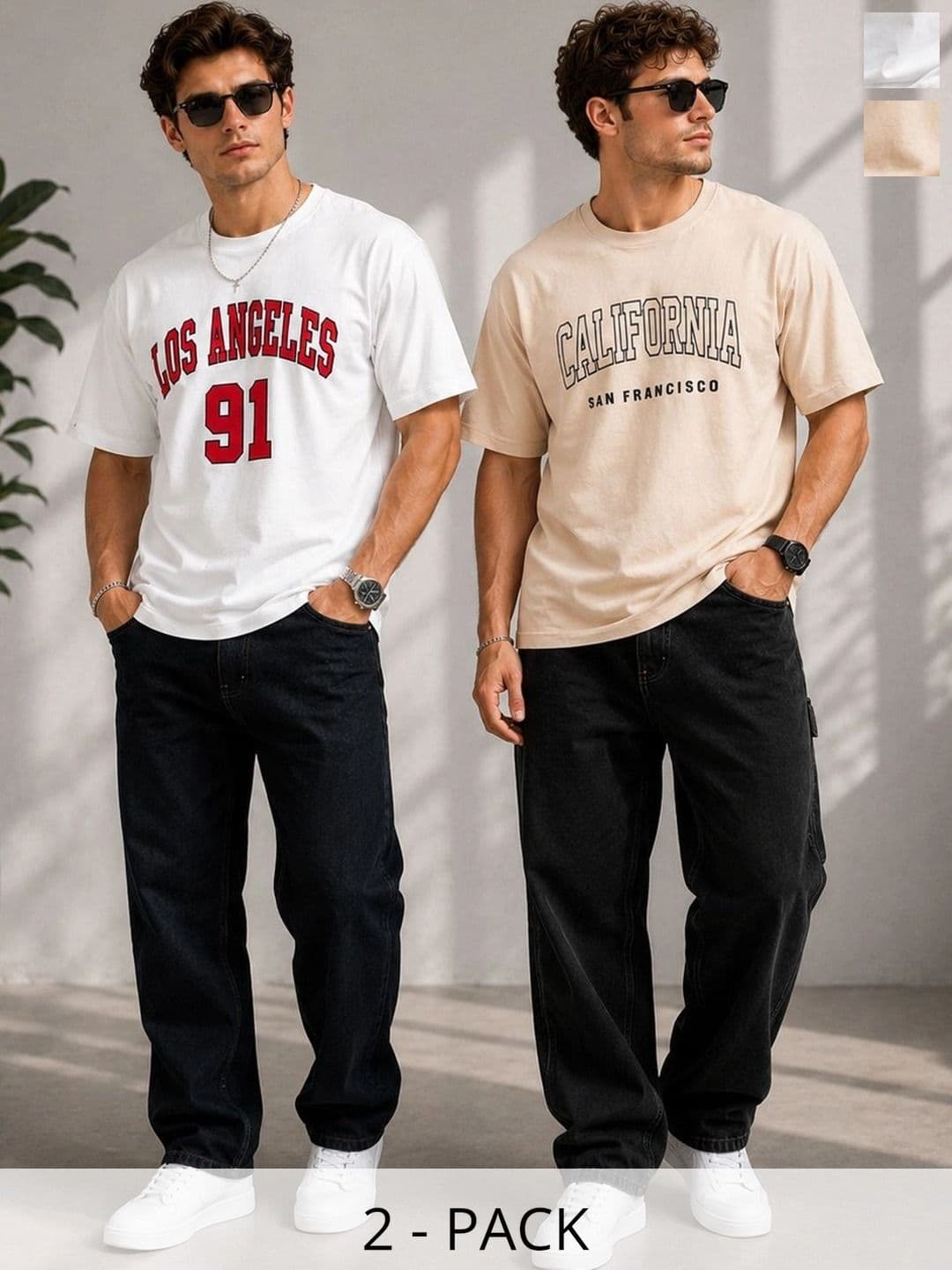 URBAN TREES Men Typography 2 Printed T-shirt - view 1