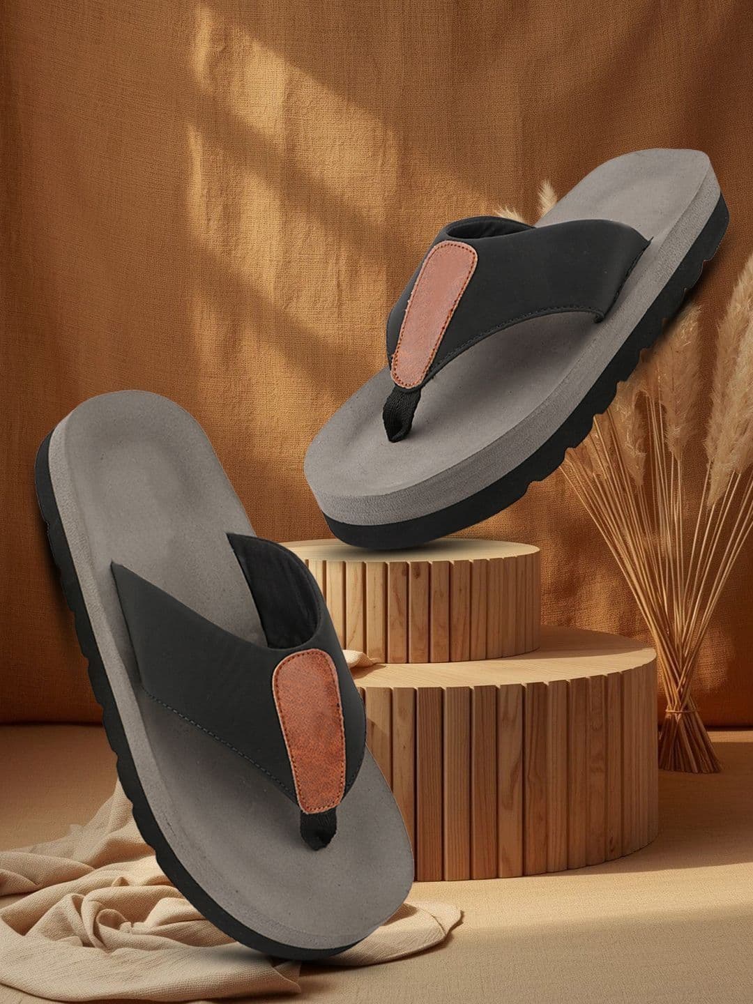 glitchez Men Rubber Thong Flip-Flops - view 1