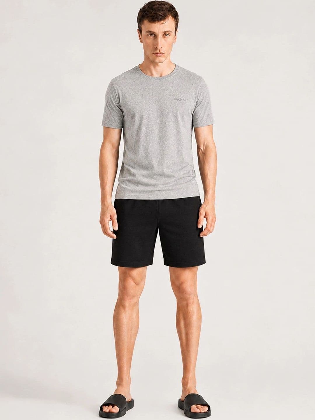 Pepe Jeans Men Crew Neck Relaxed Fit Lounge Tshirt
