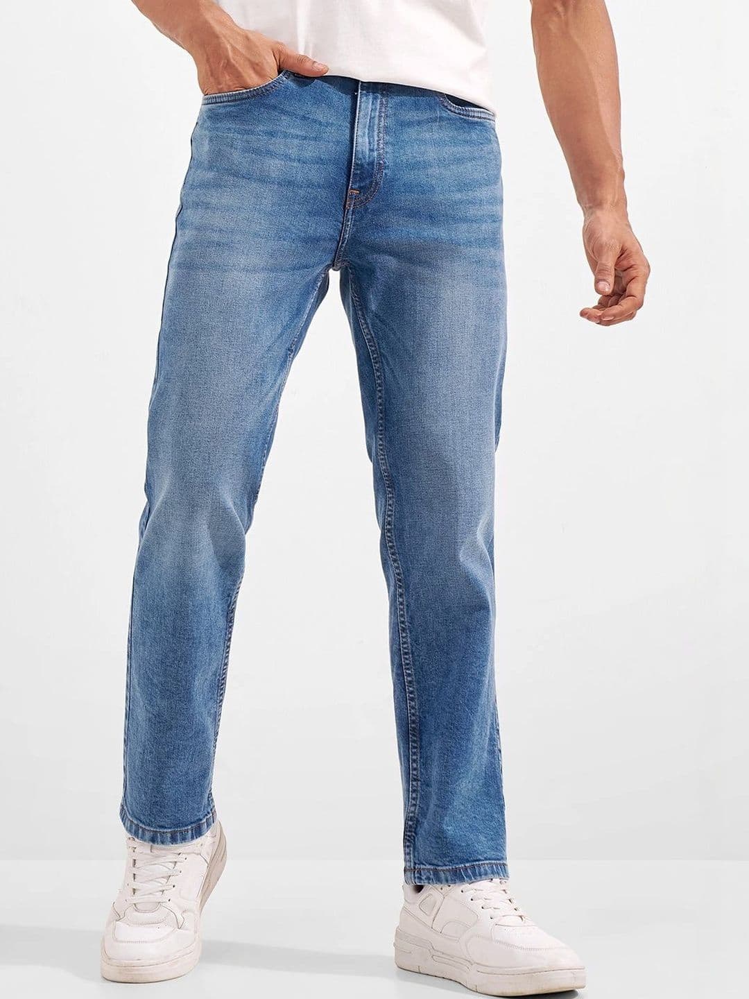 HIGHLANDER Men Regular Fit Mid-Rise Jeans - view 1