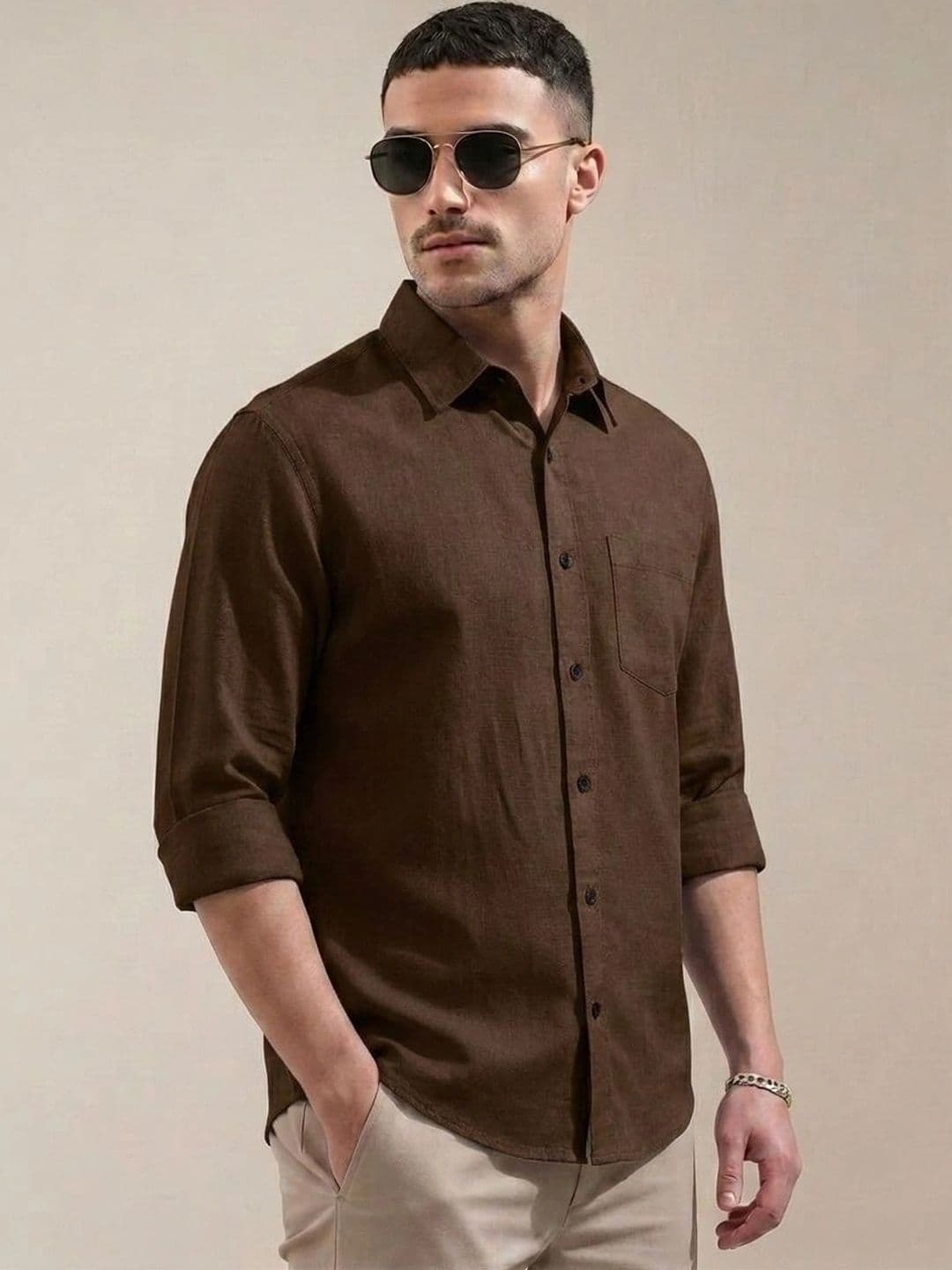 BAESD Men Classic Casual Shirt - view 1