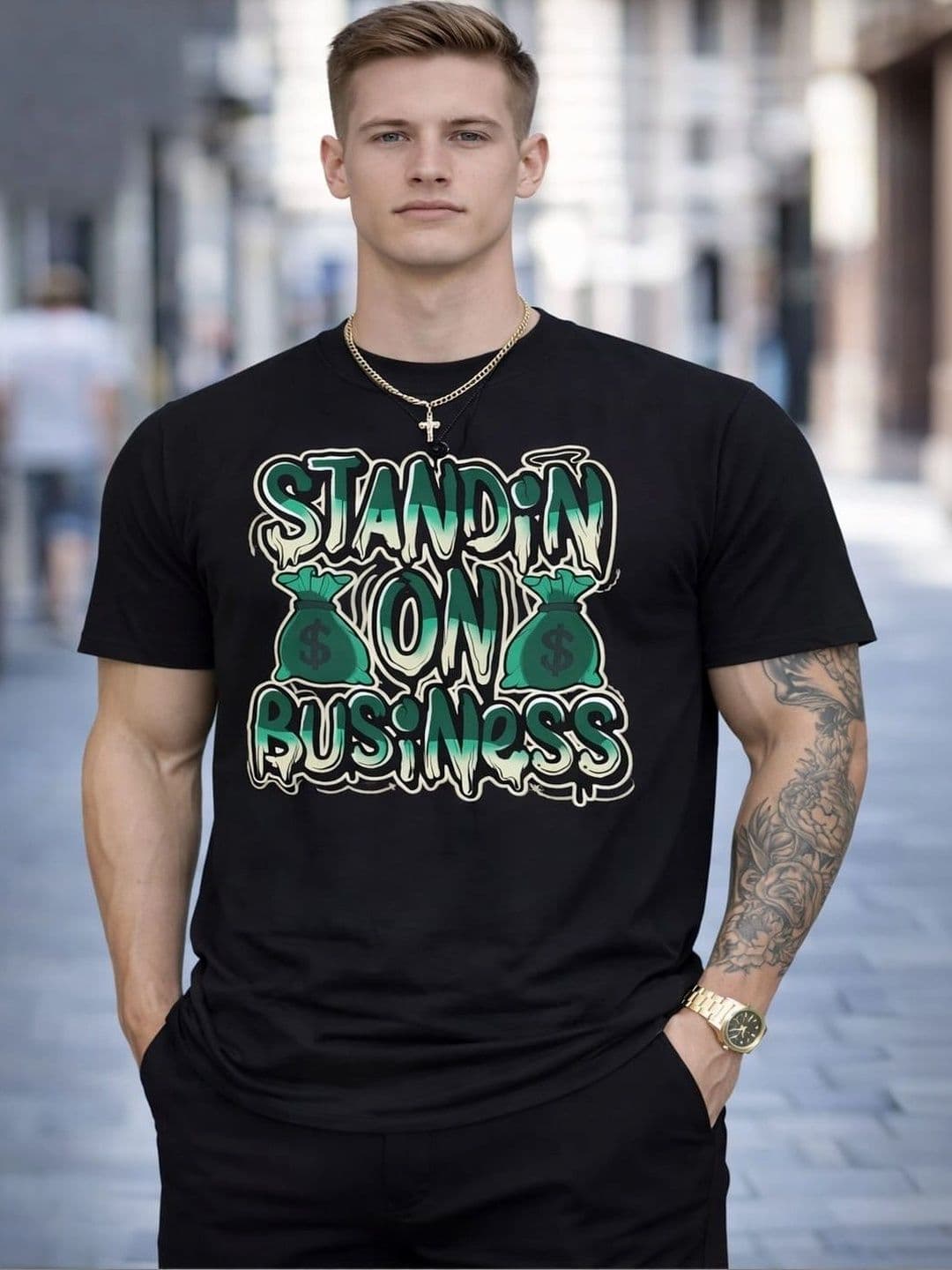 Moda Rapido Men Typography Printed T-shirt - view 1