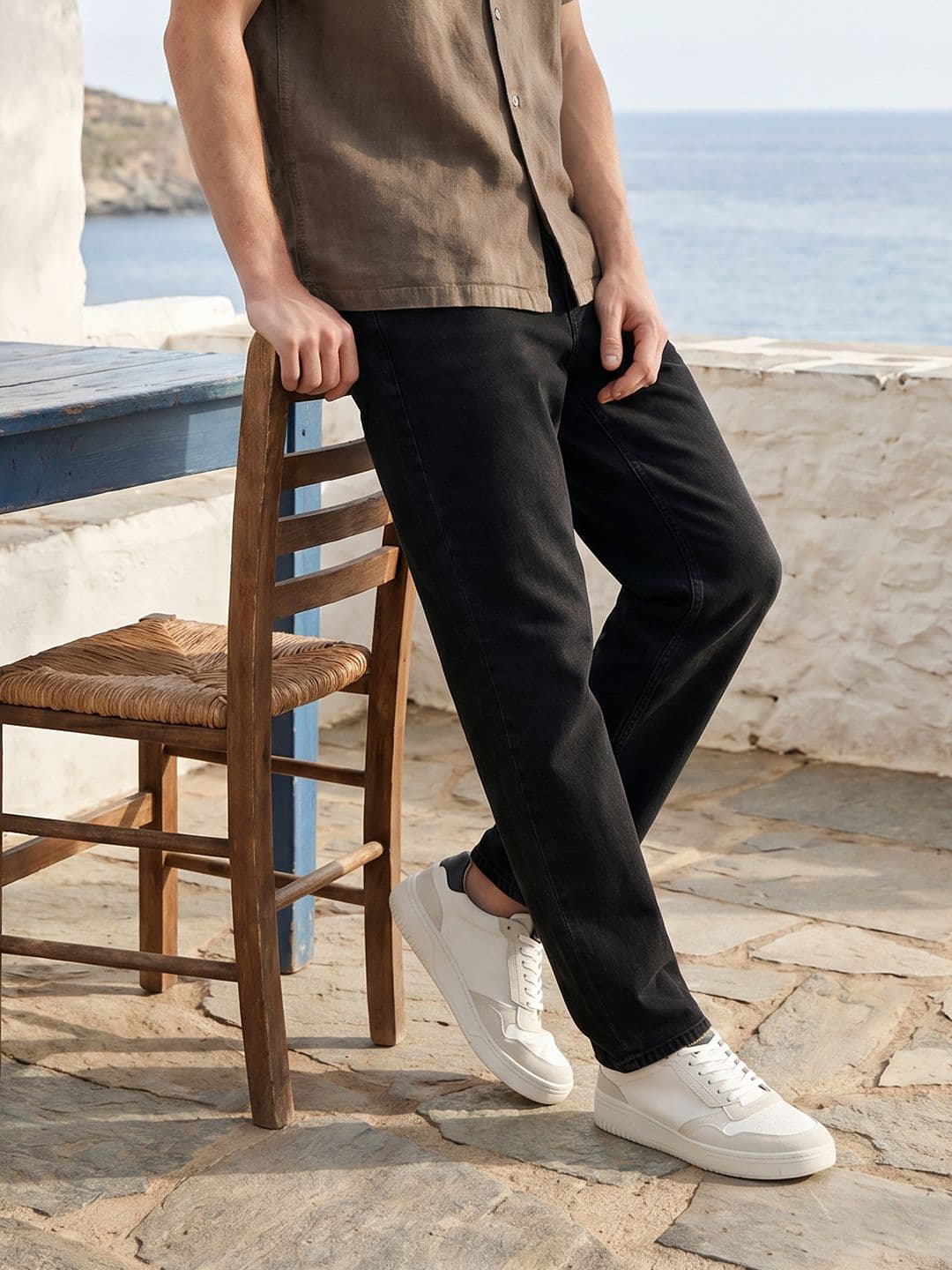 Mast & Harbour Men Slouchy Fit Stretchable Jeans - view 1