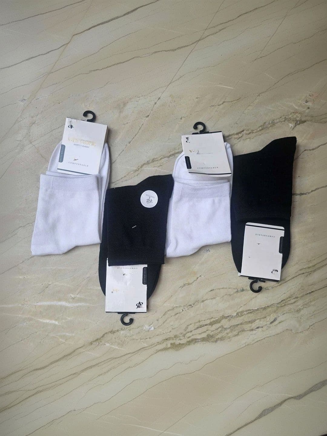 SOKSI Men Pack of 4 Cotton Assorted Above Ankle Socks - view 1