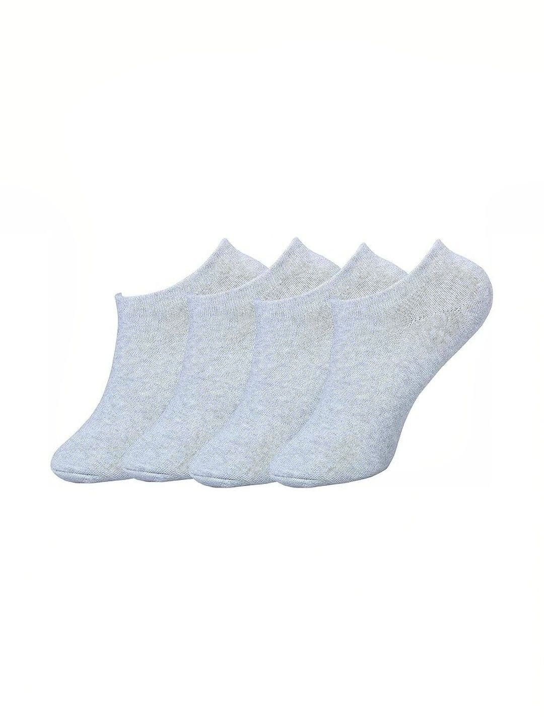 SOKSI Men Pack of 4 Cotton Assorted Ankle Length Socks - view 1