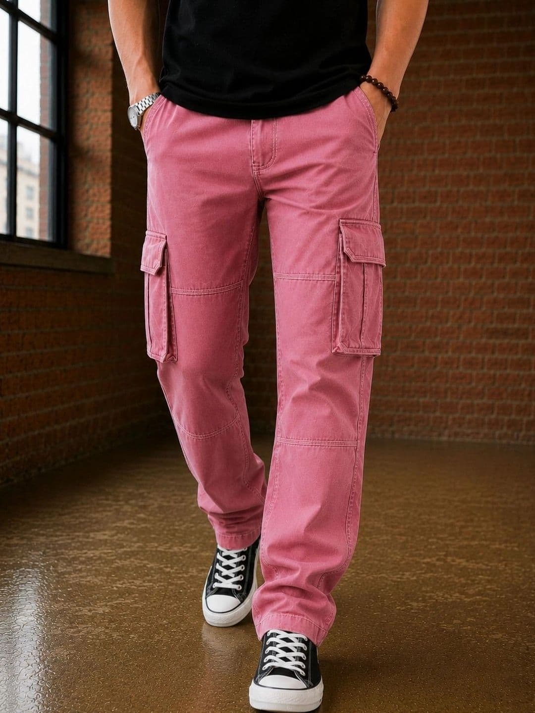 Moda Rapido Men Relaxed Cargos Trousers - view 1