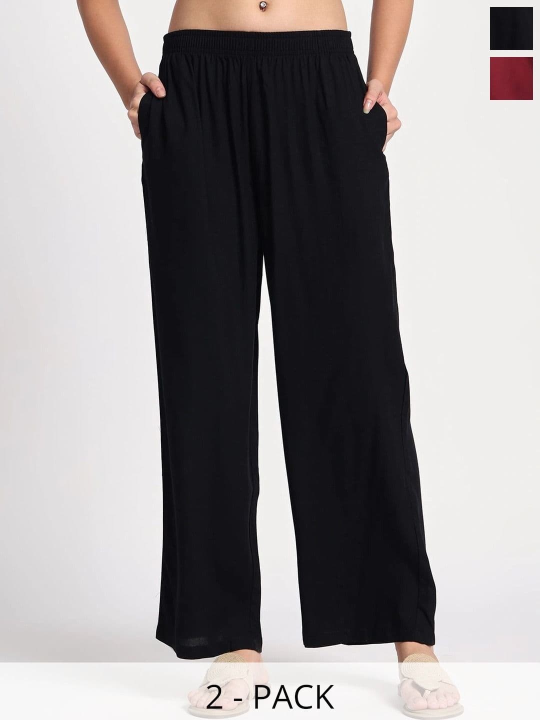 Vivika Women 2 Ethnic Palazzos - view 1