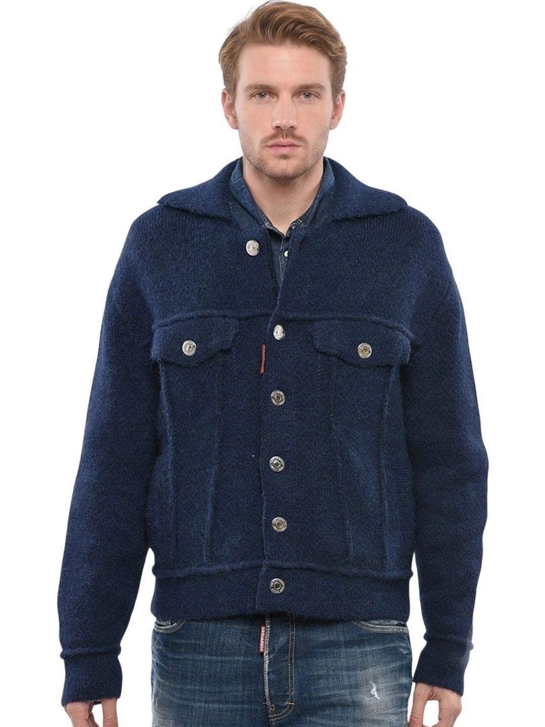 Dsquared2 Men Woollen Knitted Jacket - view 1