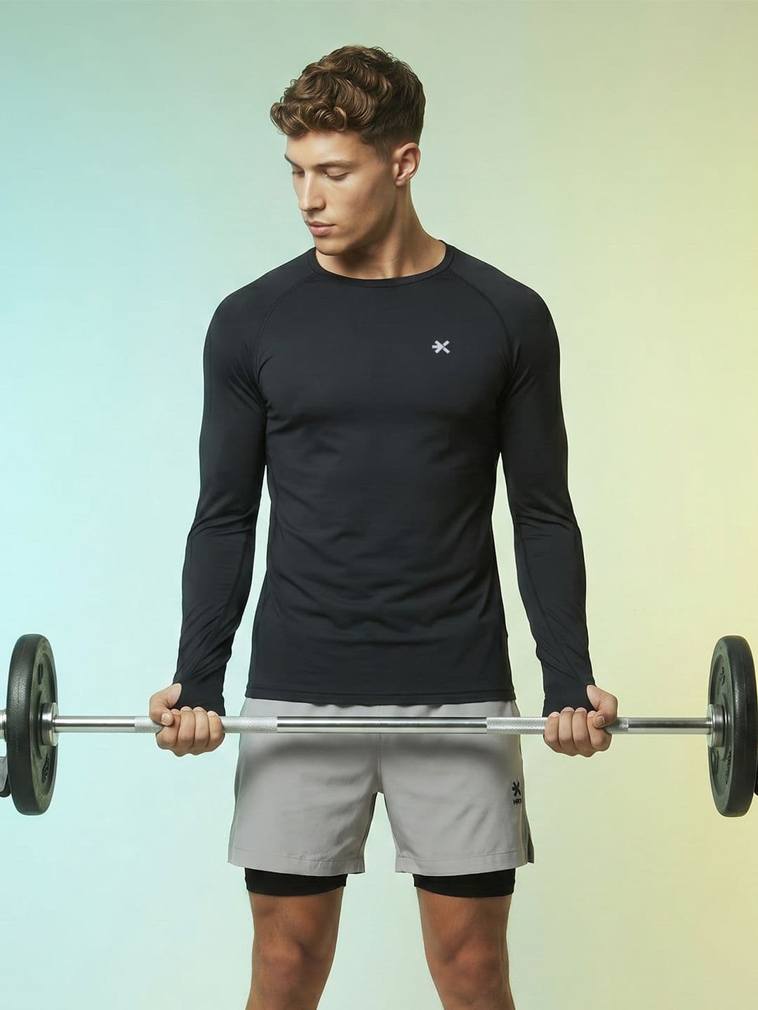 HRX by Hrithik Roshan Brand Logo Training T-shirt - view 1