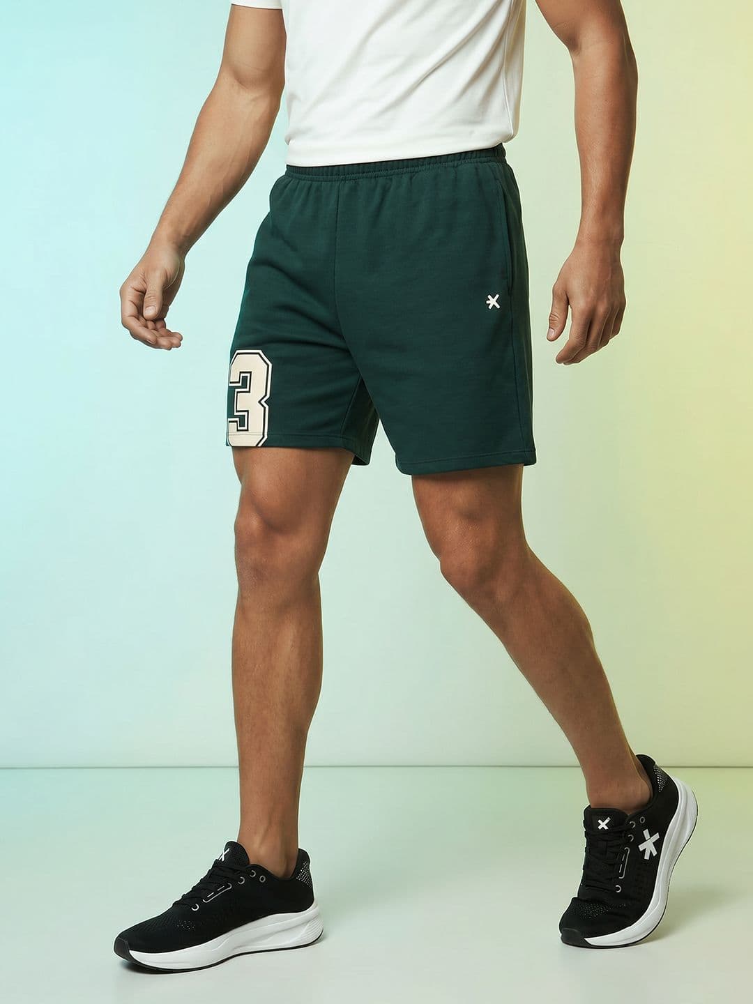 HRX by Hrithik Roshan Men Typography Shorts - view 1
