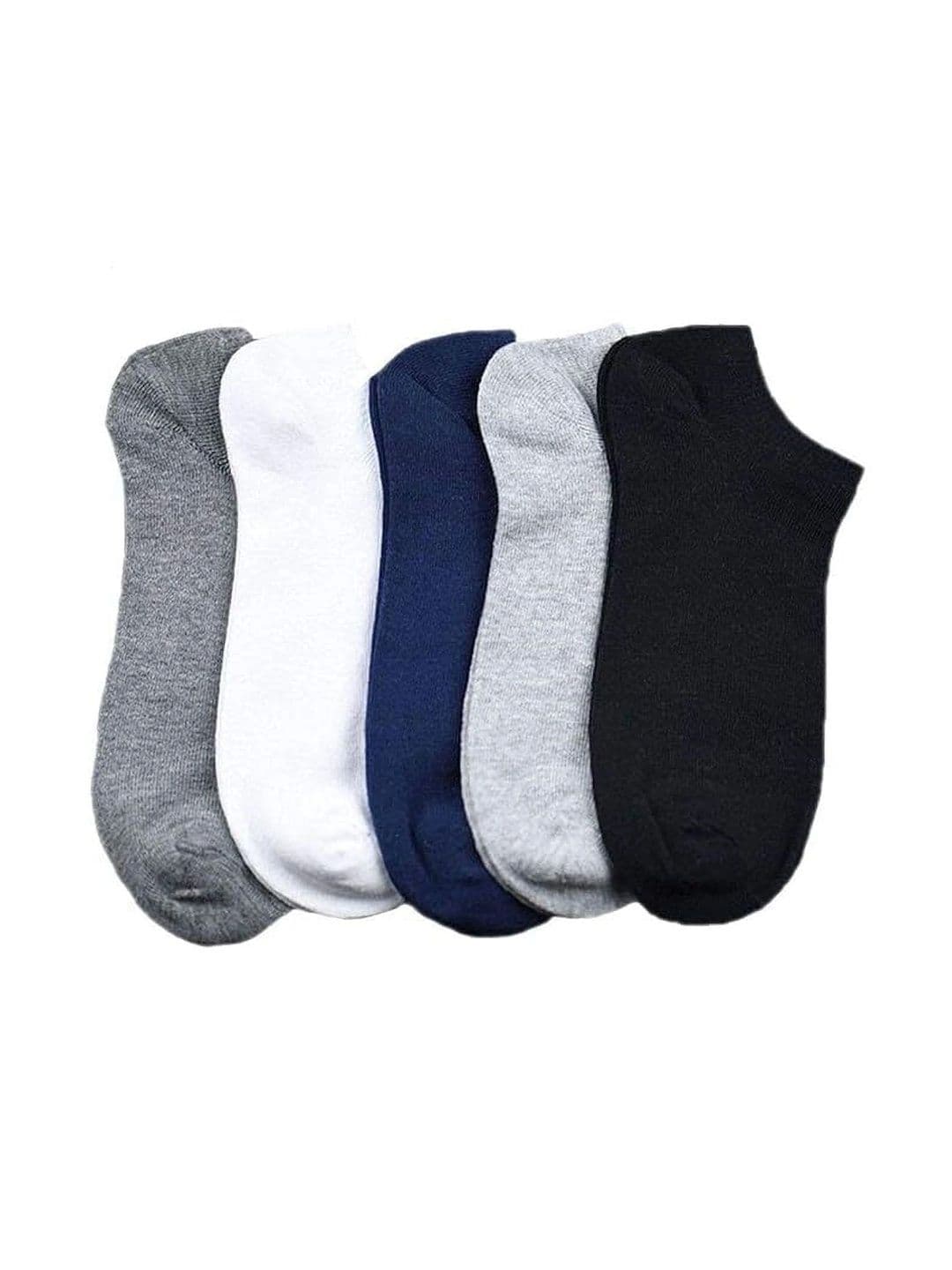 SOKSI Men Pack of 5 Cotton Assorted Shoe Liners Socks - view 1