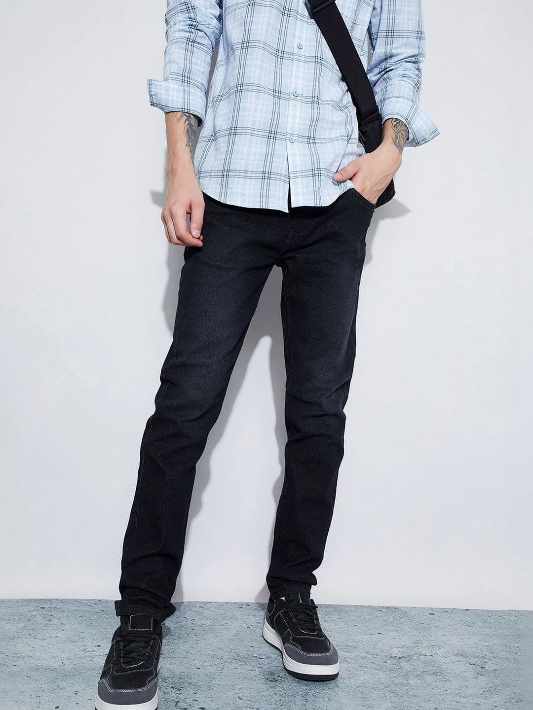Fame Forever by Lifestyle Men Straight Fit Mid-Rise Jeans - view 1