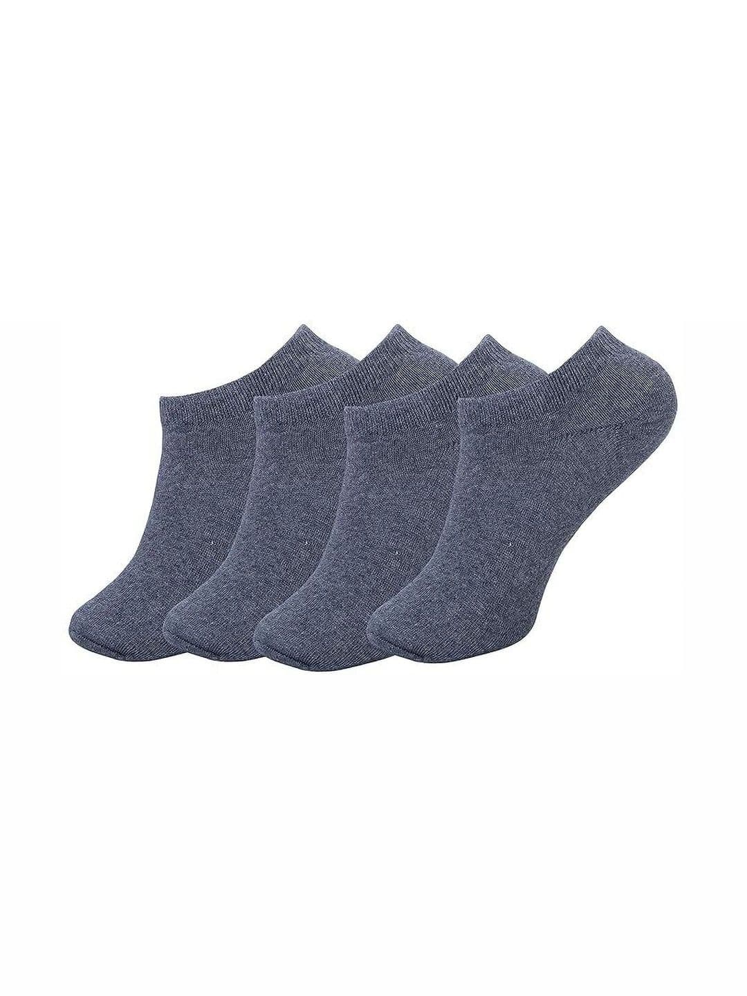 SOKSI Men Pack of 4 Cotton Assorted Shoe Liners Socks - view 1