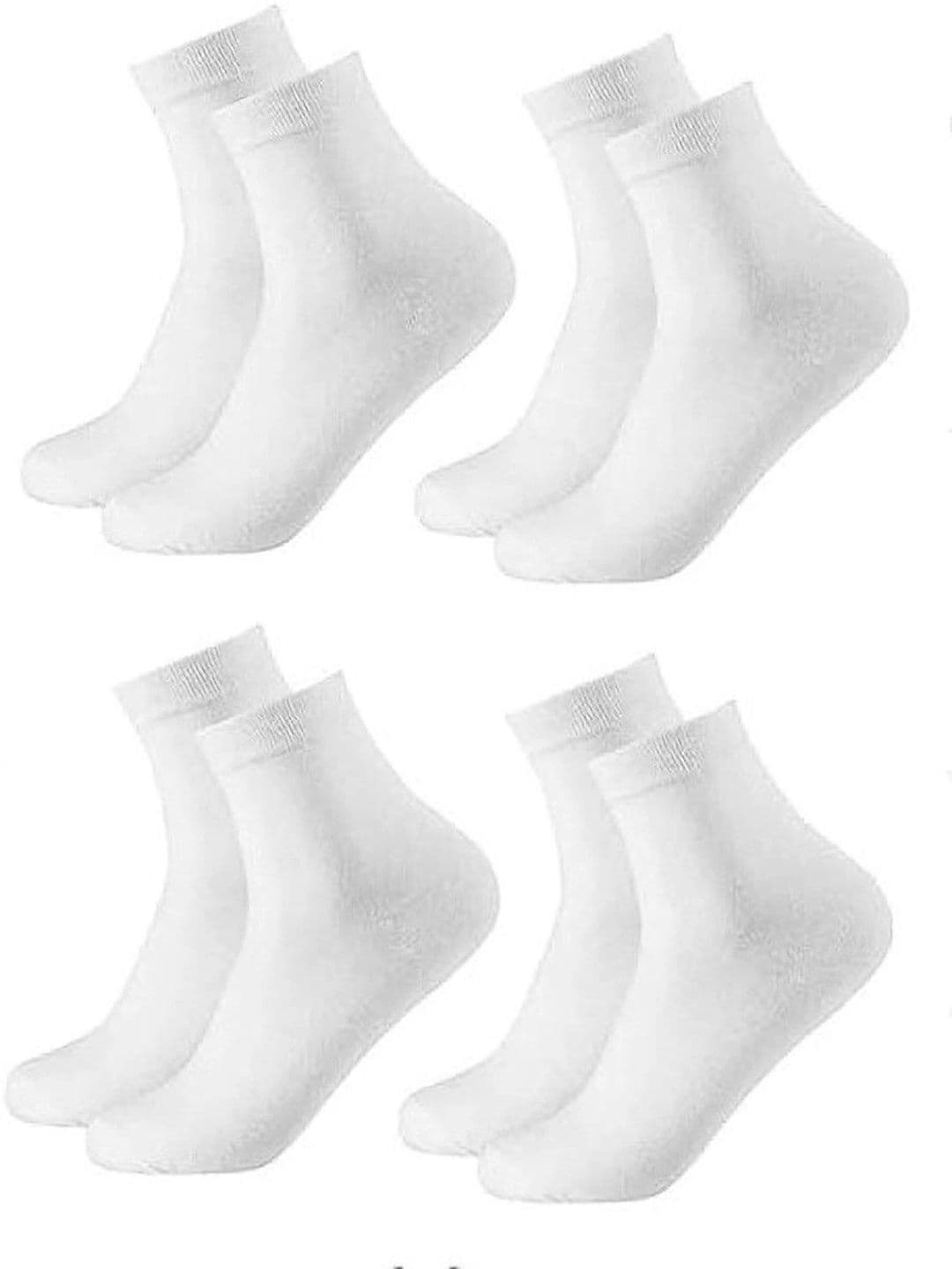 SOKSI Men Pack of 4 Cotton Assorted Ankle Length Socks - view 1