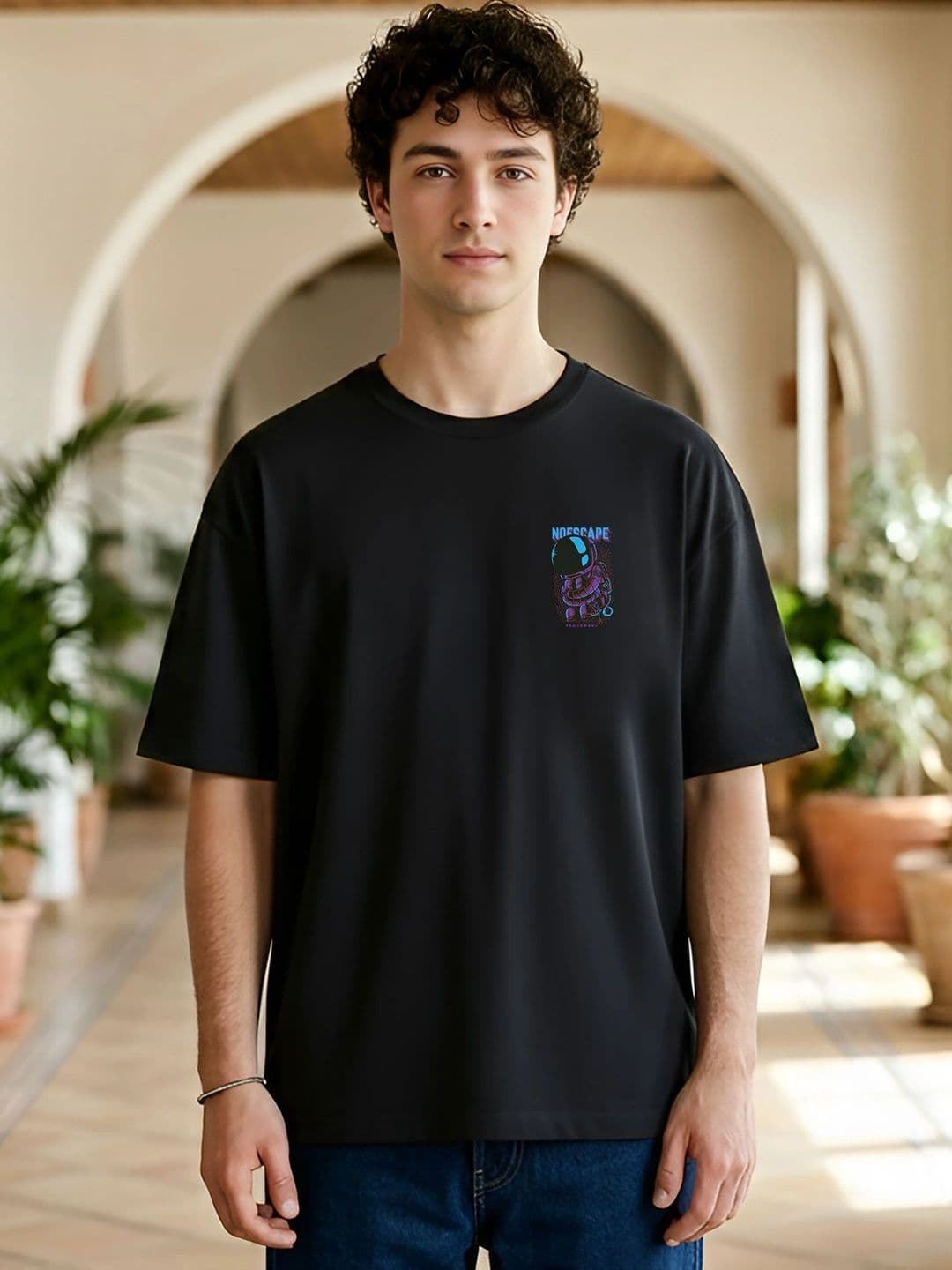 Black Pigeon Men Printed T-shirt - view 1