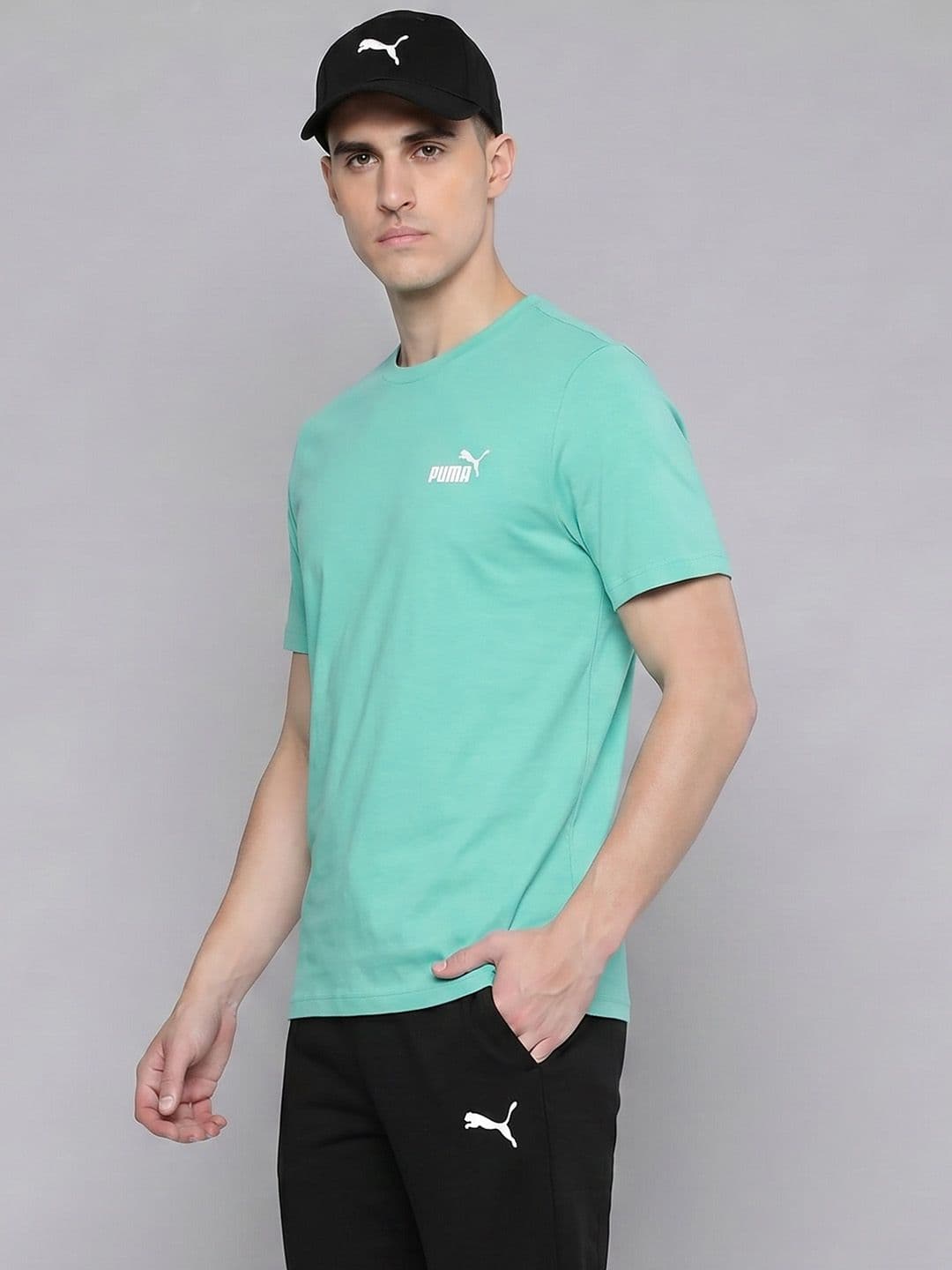 Puma Essentials Brand Logo Printed T-shirt - view 1