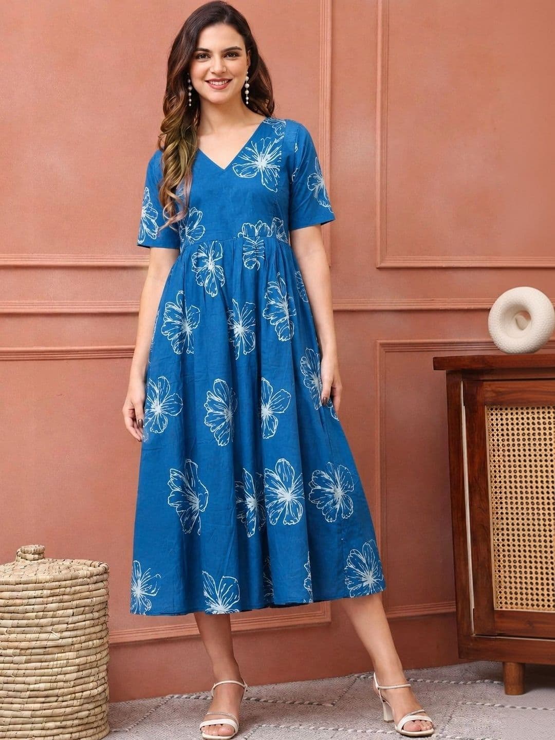 ARANGETRAM Women Floral Printed Floral Kurta - view 1