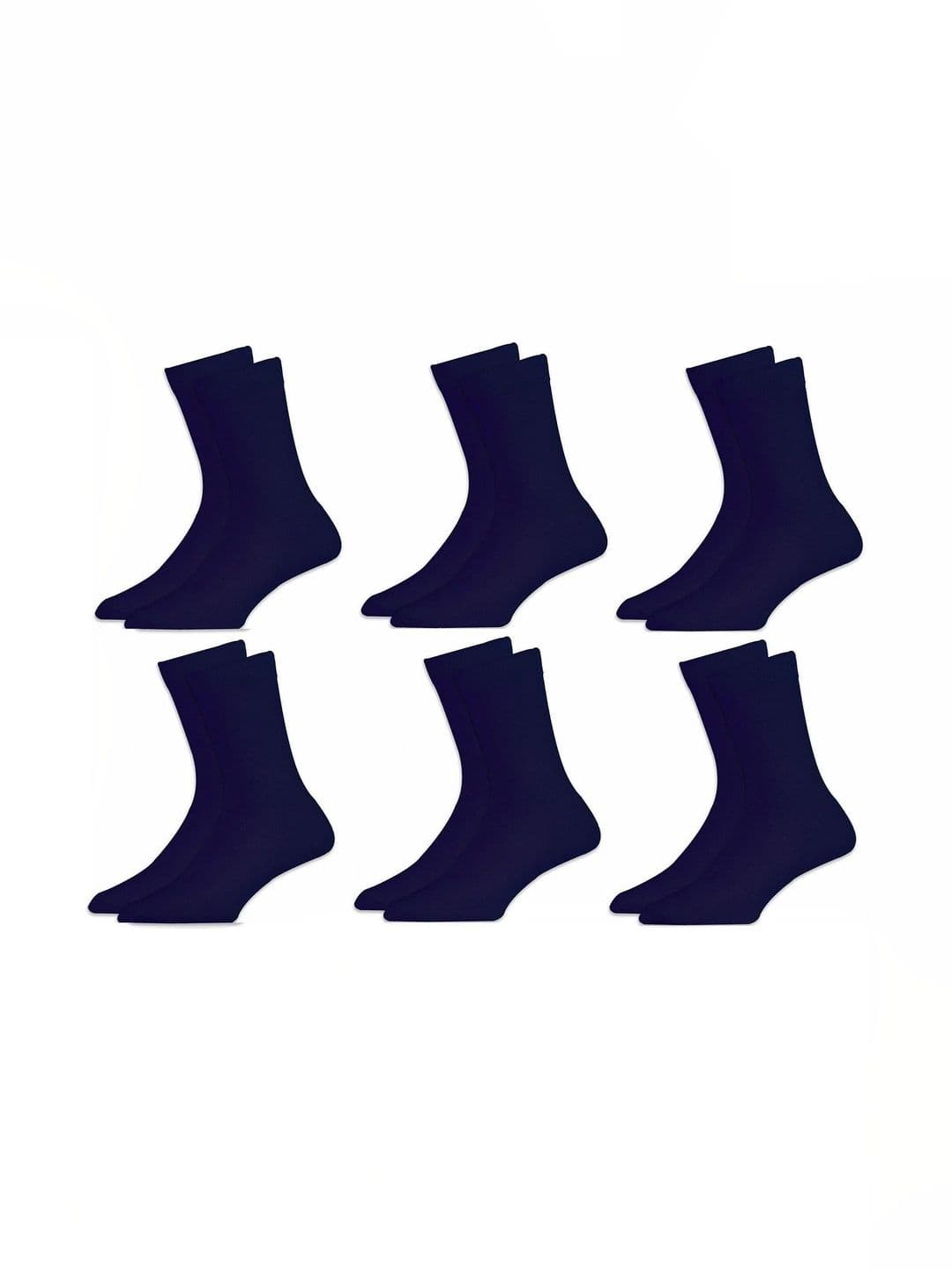 SOKSI Men Pack of 6 Cotton Assorted Above Ankle Socks - view 1
