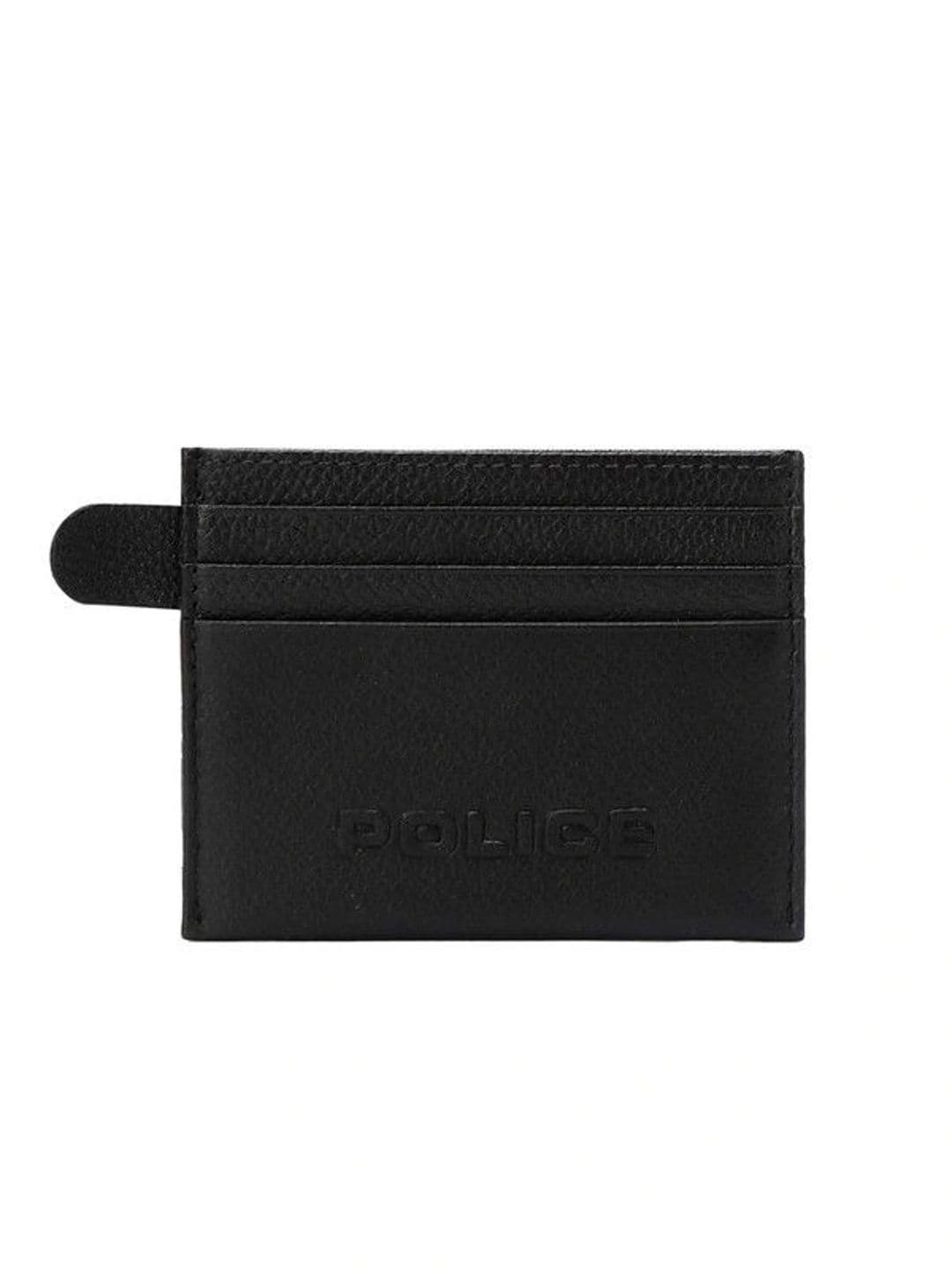 Police Men Leather Card Holder - view 1
