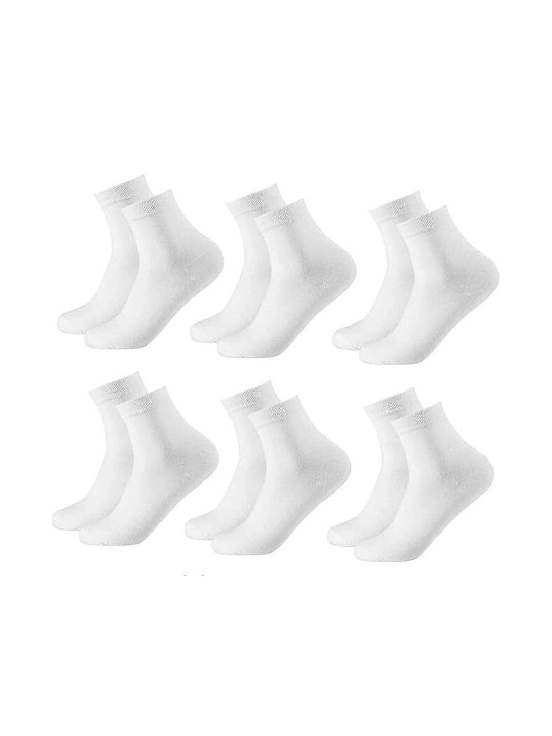 SOKSI Men Pack of 6 Cotton Assorted Above Ankle Socks - view 1